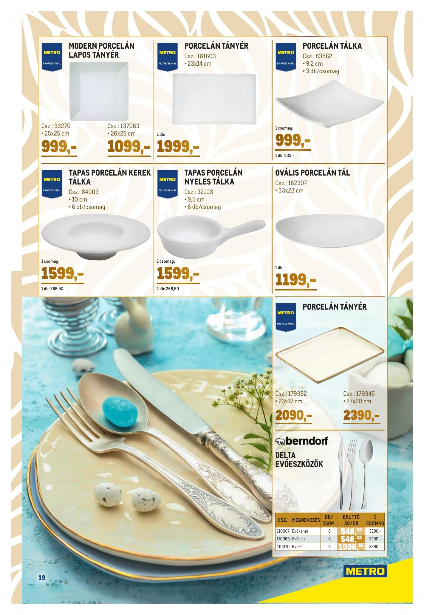Metro akciós újság Husveti Gourmet katalógus 03.03–04.06 – 19. oldal