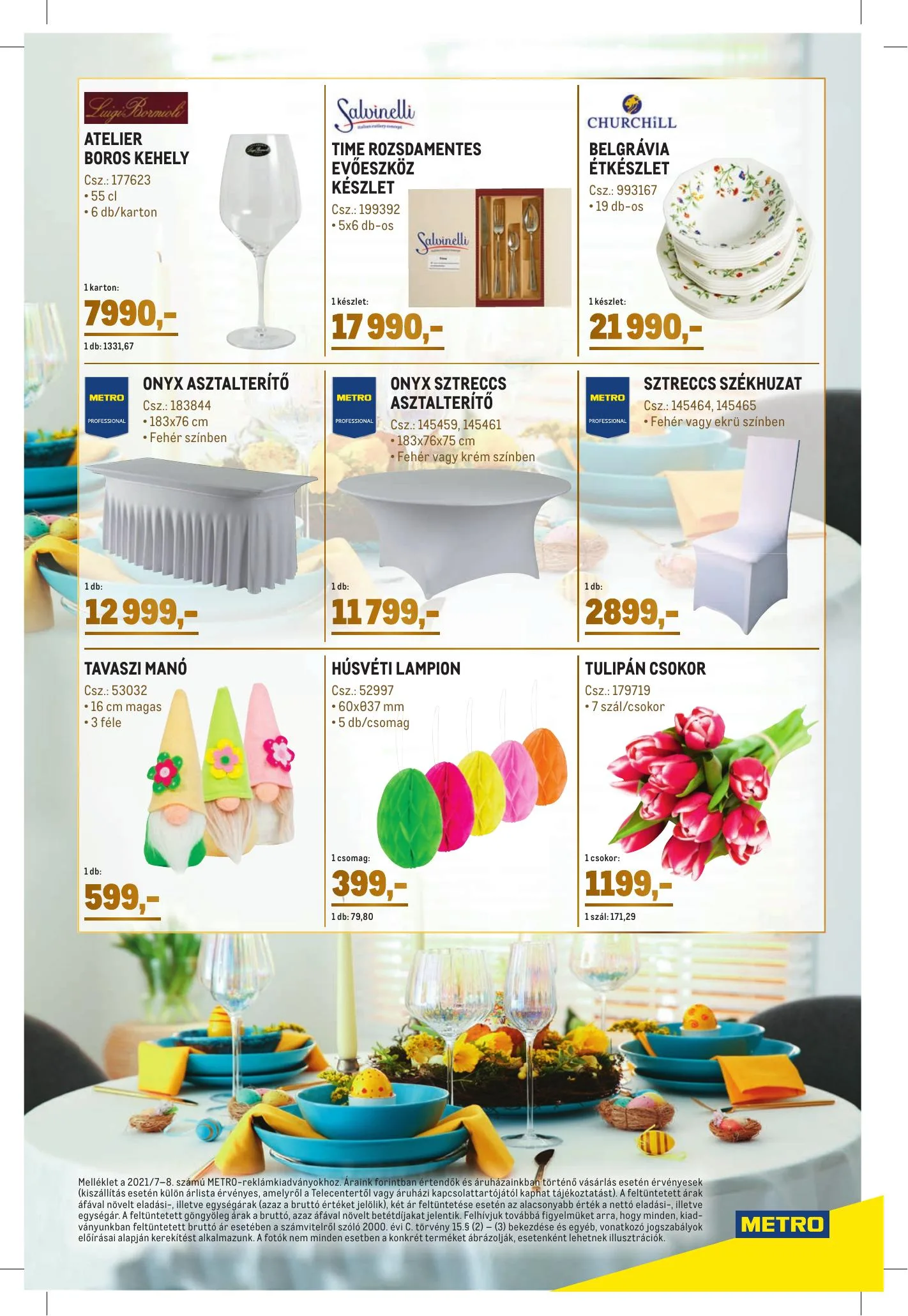 Metro akciós újság Husveti Gourmet katalógus 03.03–04.06 – 20. oldal
