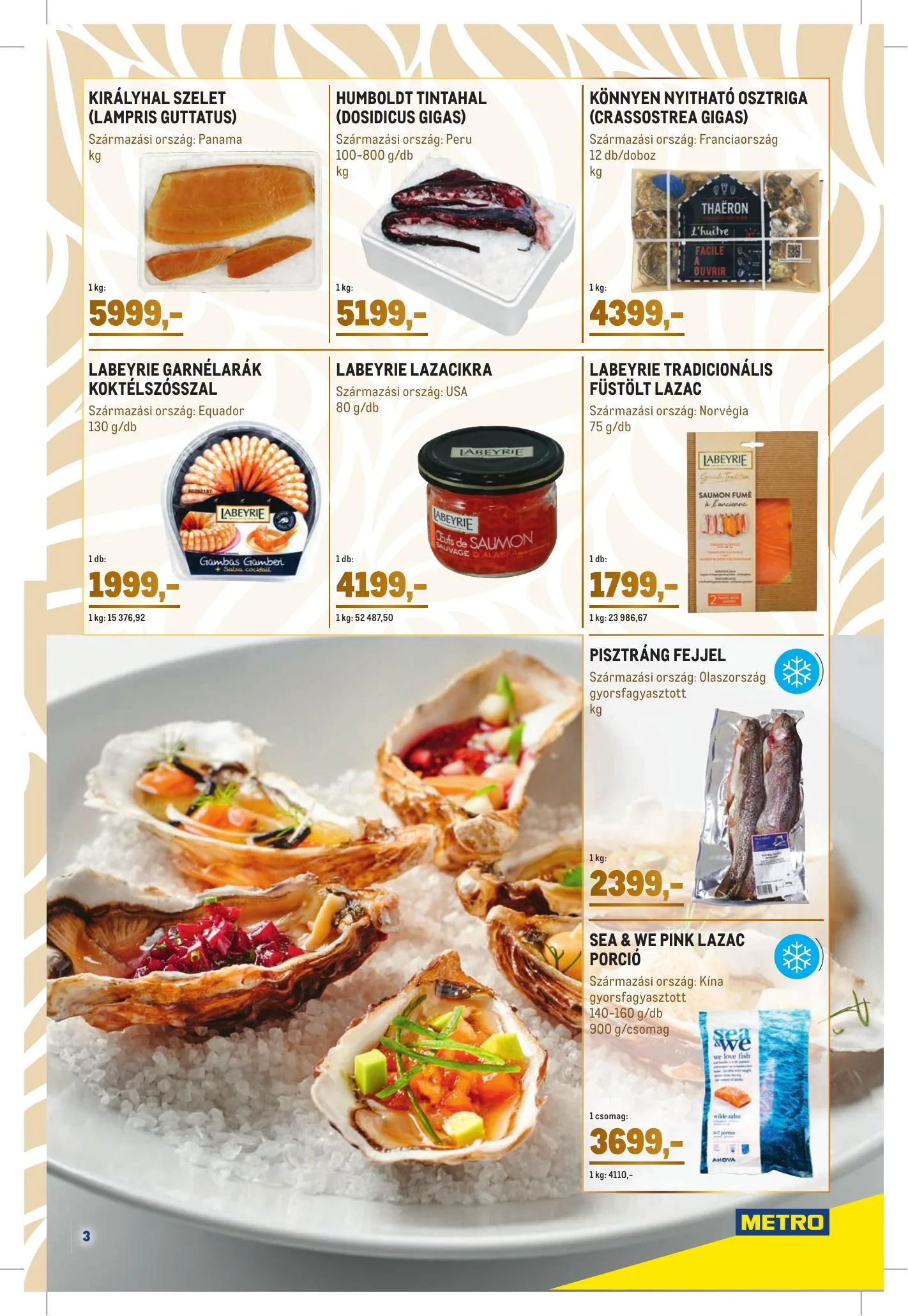 Metro akciós újság Husveti Gourmet katalógus 03.03–04.06 – 3. oldal