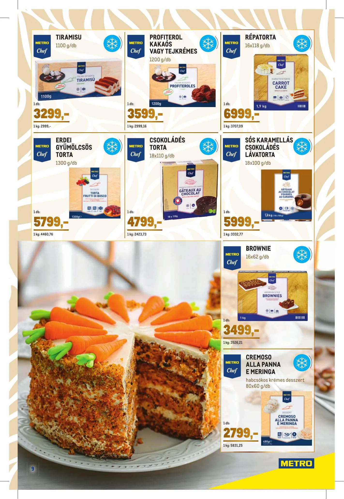 Metro akciós újság Husveti Gourmet katalógus 03.03–04.06 – 9. oldal
