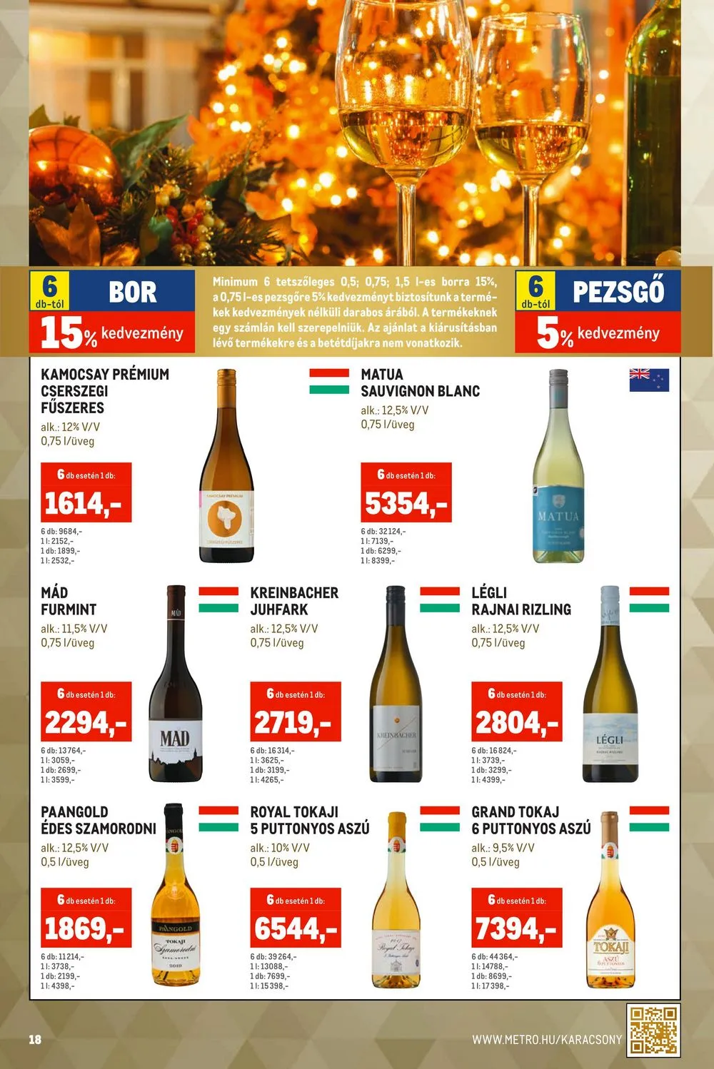 Metro akciós újság Karacsony 12.01–12.24 – 18. oldal