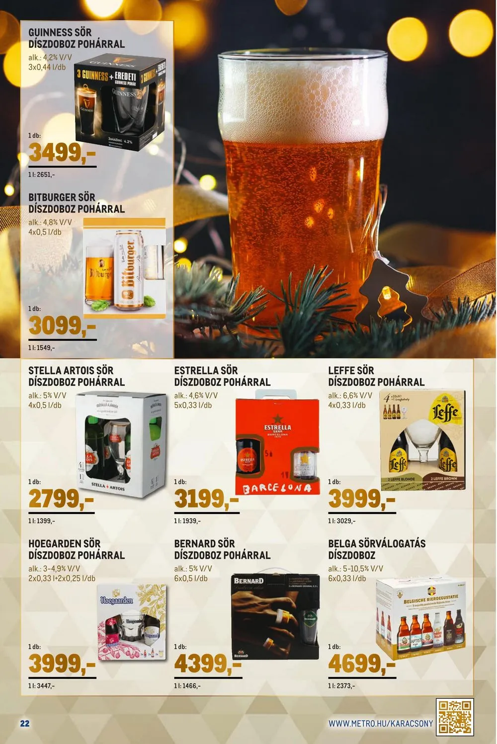 Metro akciós újság Karacsony 12.01–12.24 – 22. oldal