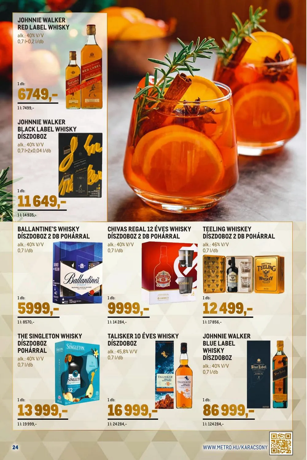 Metro akciós újság Karacsony 12.01–12.24 – 24. oldal