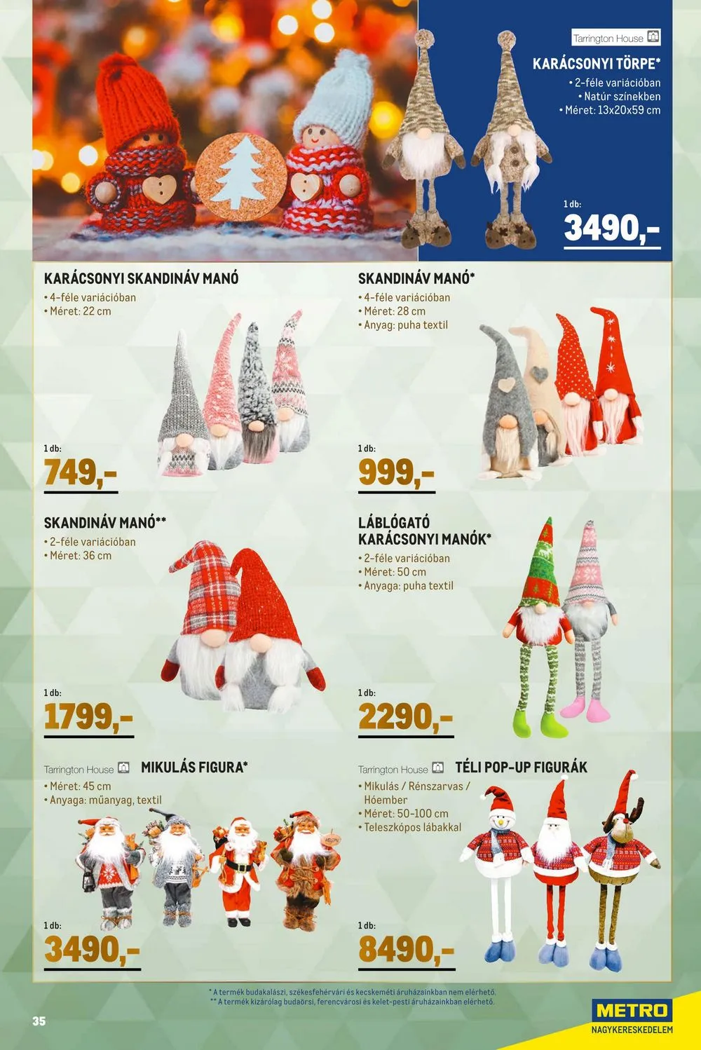 Metro akciós újság Karacsony 12.01–12.24 – 35. oldal