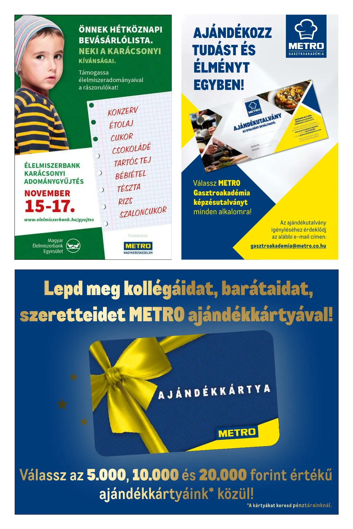 Metro akciós újság Karacsony 11.02–11.30 – 59. oldal