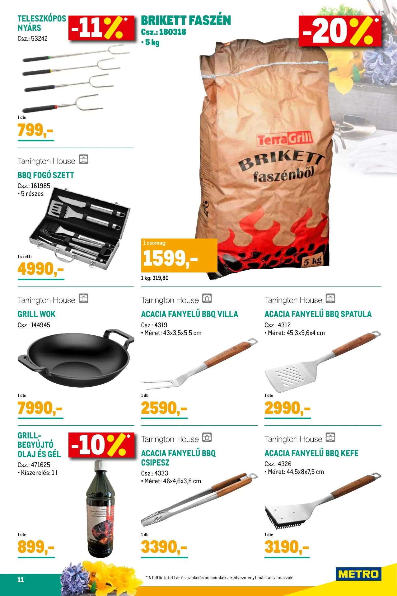 Metro akciós újság Kert 04.07–05.04 – 11. oldal