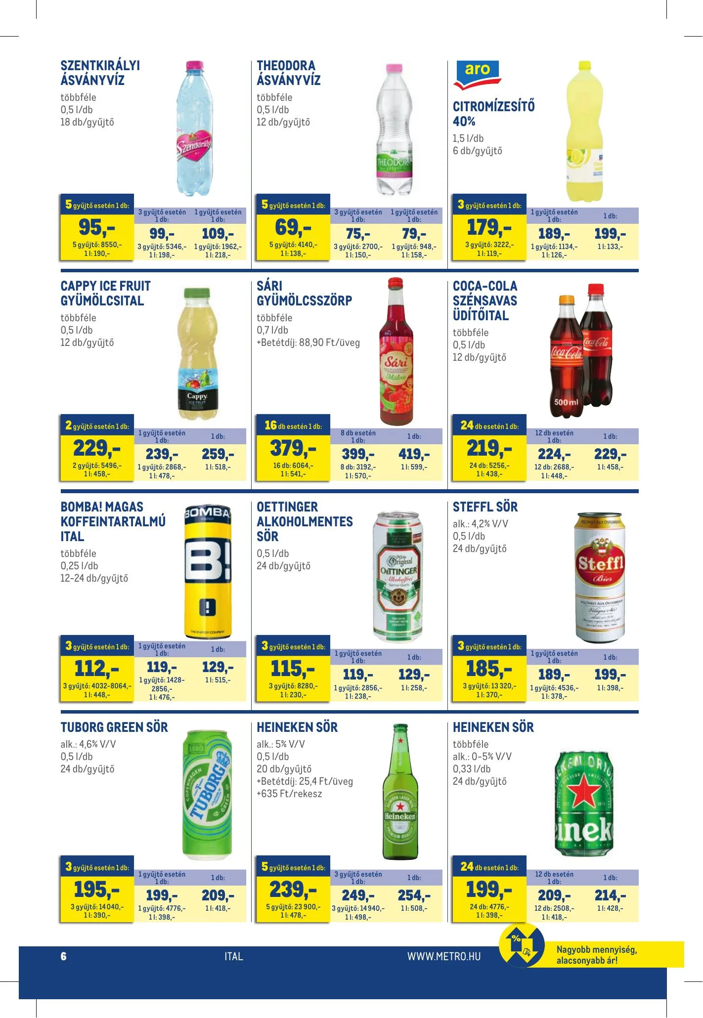 Metro akciós újság Kiskereskedoknek 01.20–02.16 – 6. oldal