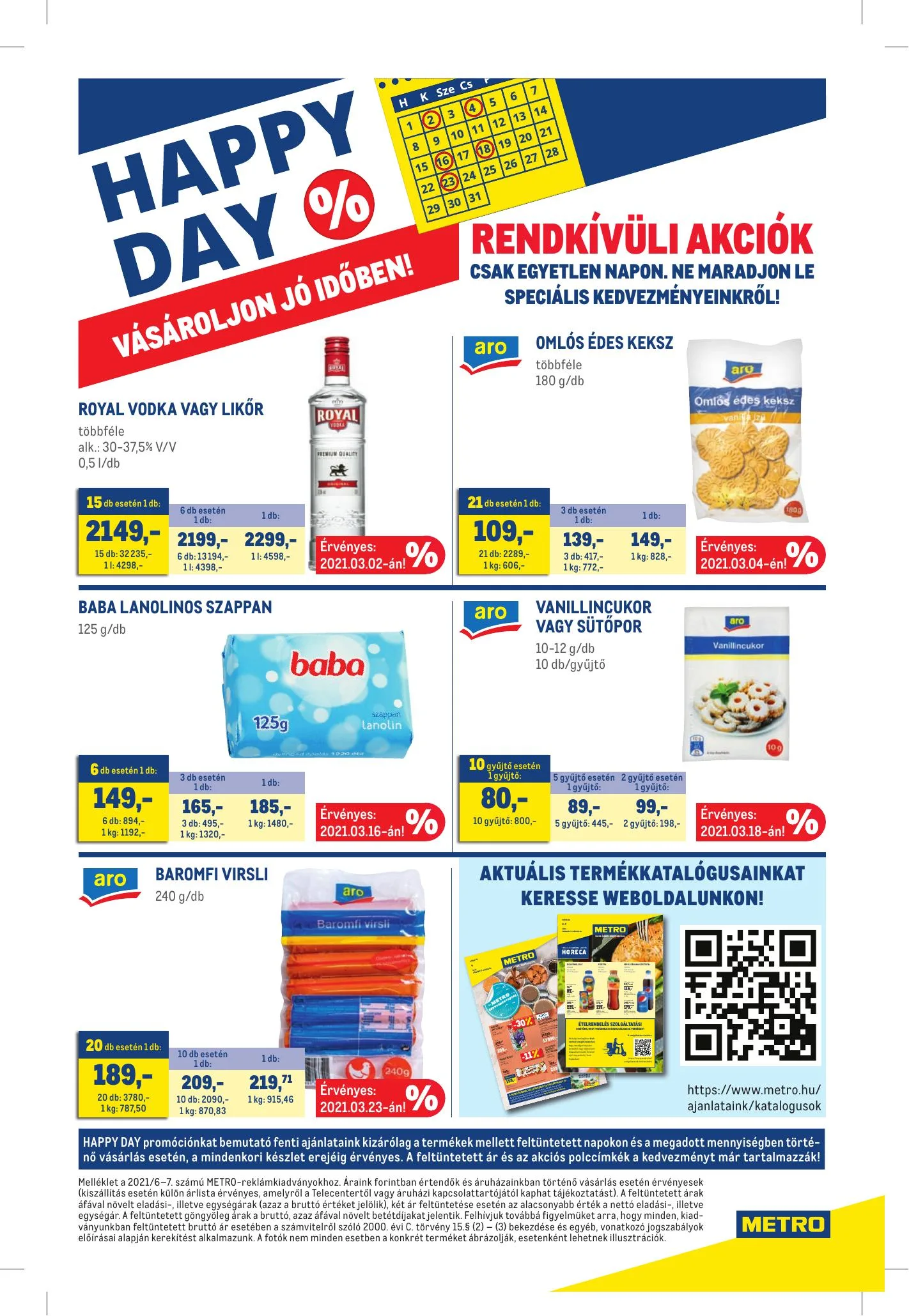 Metro akciós újság Kiskereskedoknek 02.17–03.16 – 16. oldal