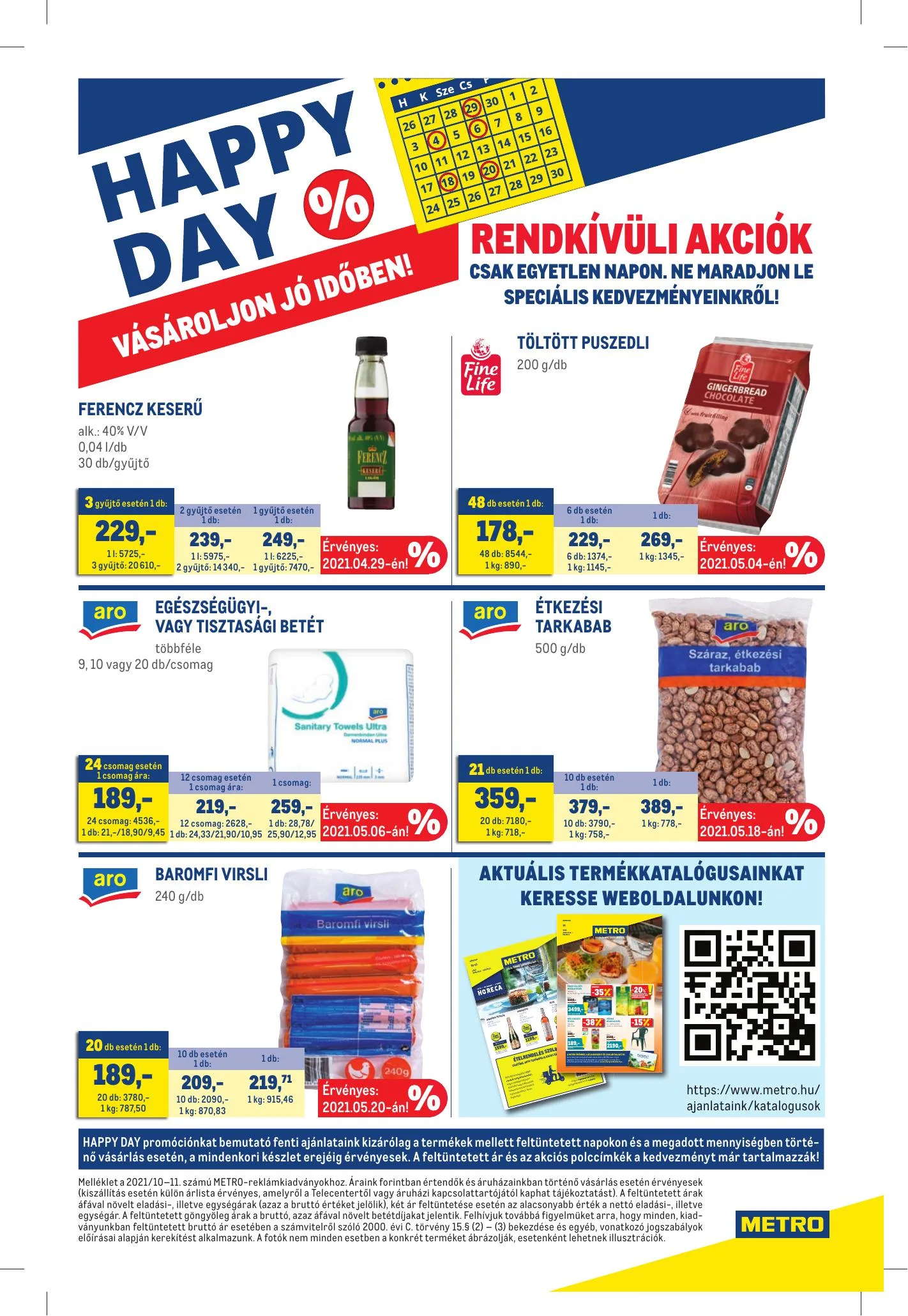 Metro akciós újság Kiskereskedoknek 04.21–05.18 – 16. oldal