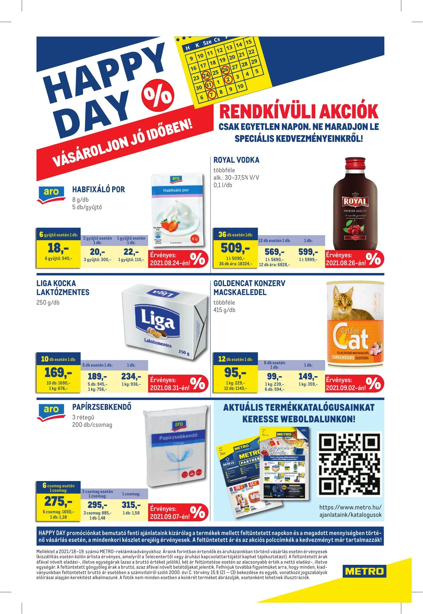 Metro akciós újság Kiskereskedoknek 08.11–09.07 – 16. oldal