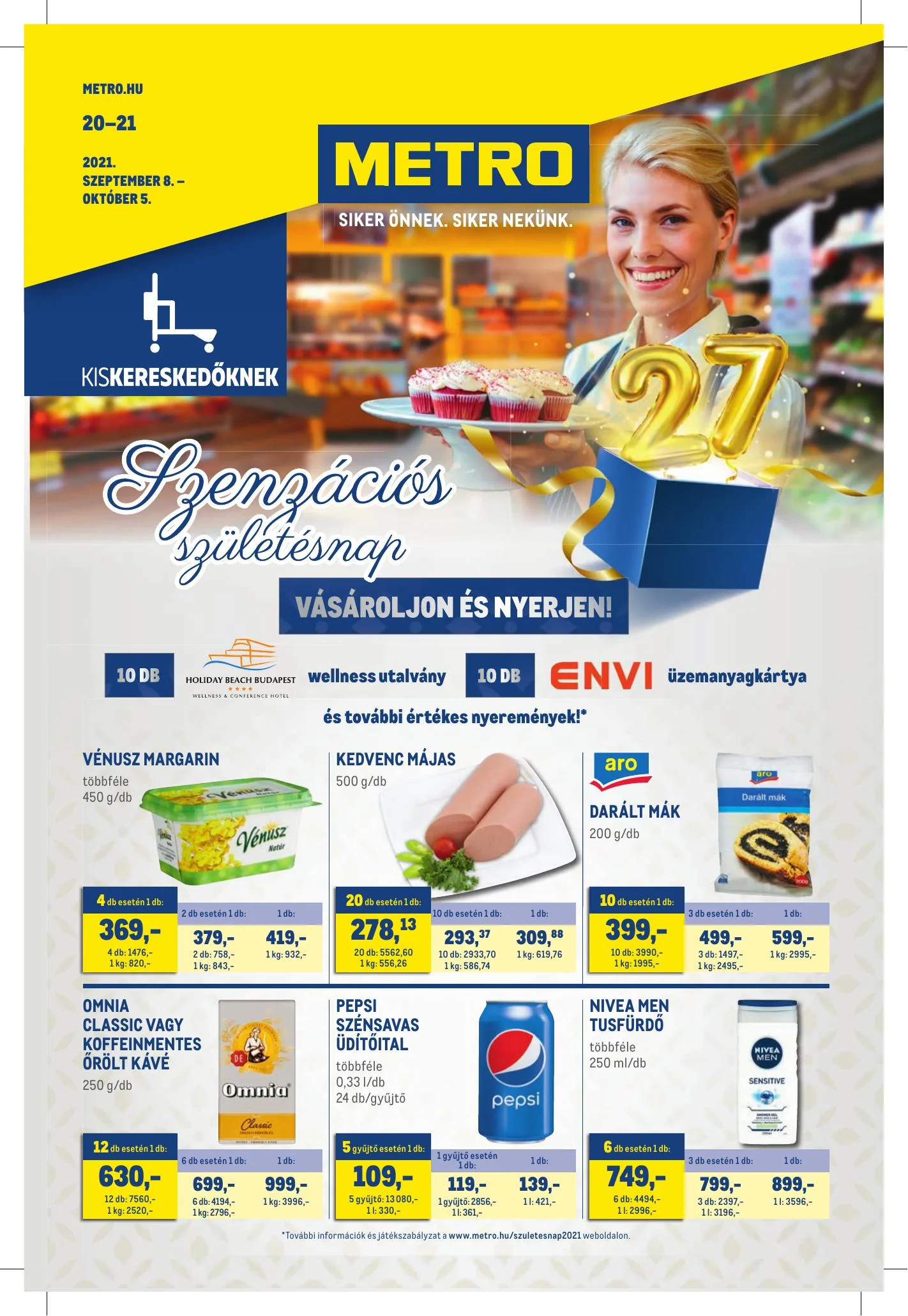 Metro akciós újság Kiskereskedoknek 09.08–10.05