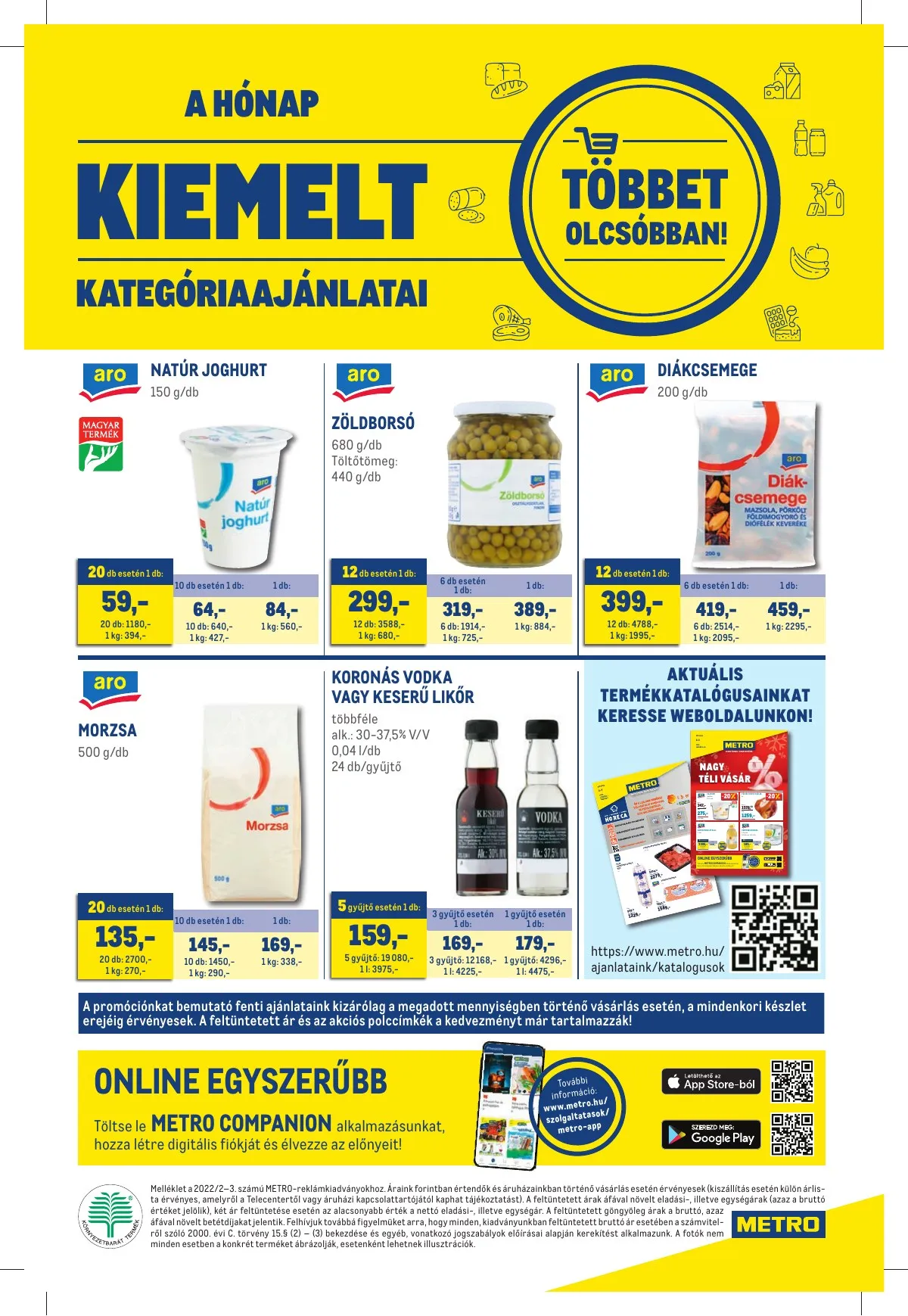 Metro akciós újság Kiskereskedoknek 01.02–01.02 – 16. oldal