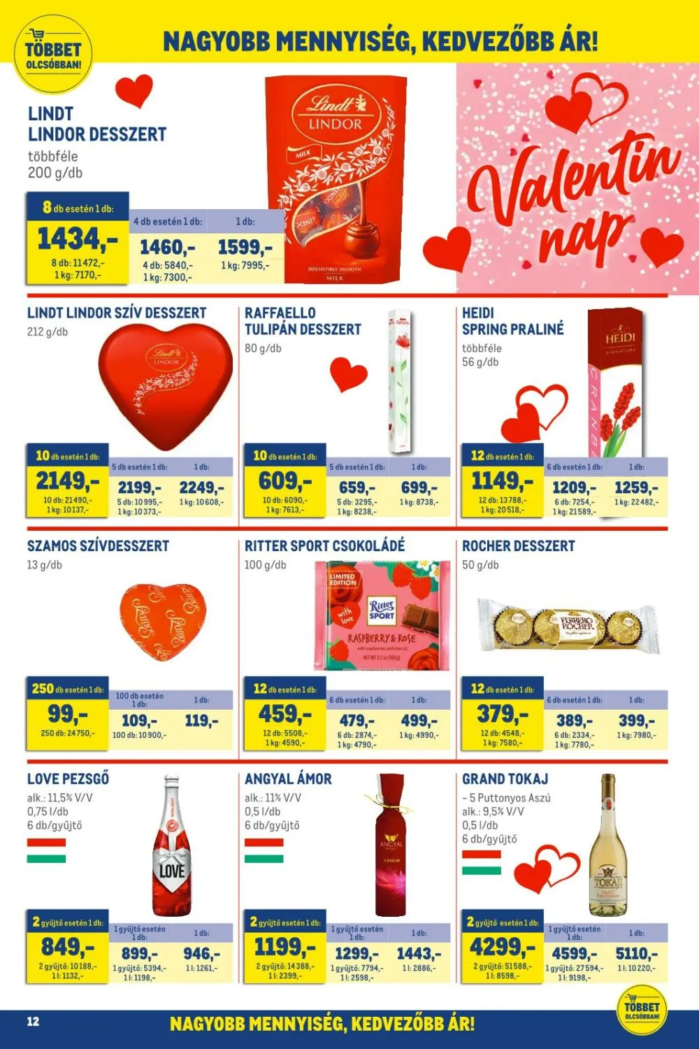 Metro akciós újság Kiskereskedoknek 01.19–02.15 – 12. oldal