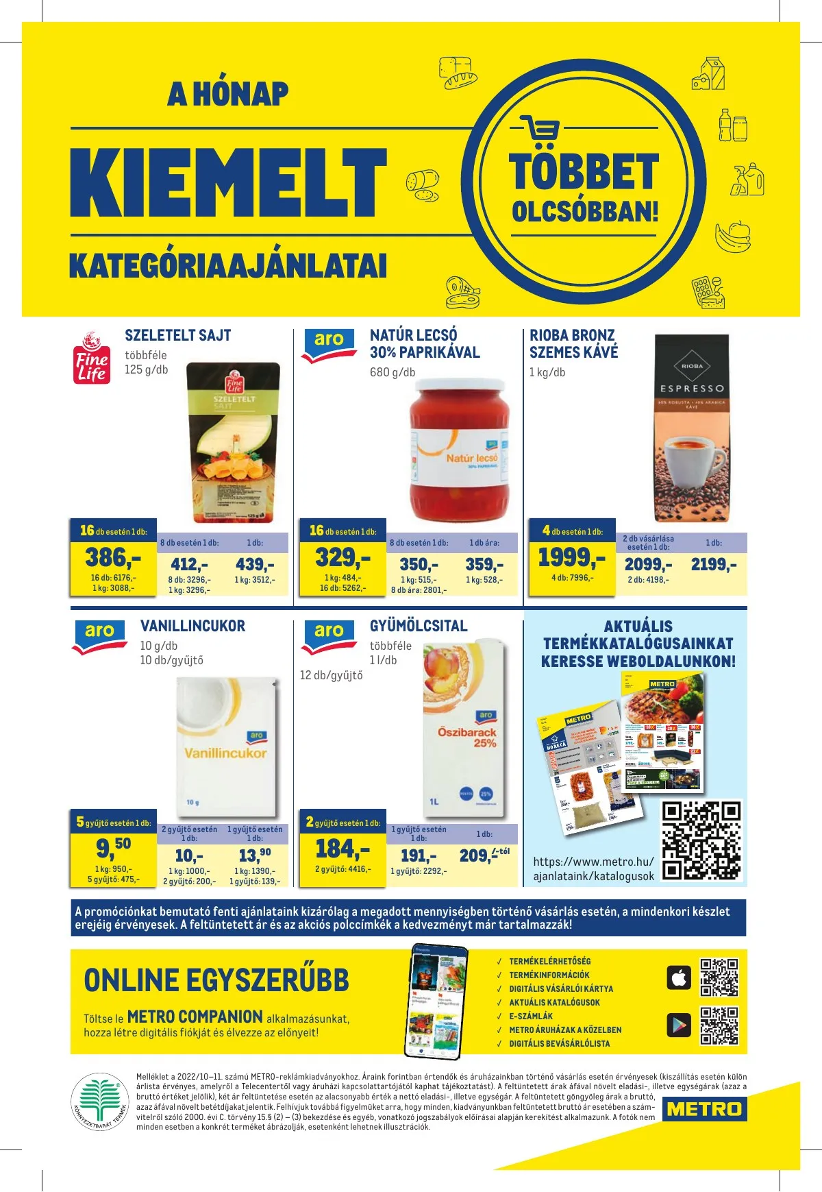 Metro akciós újság Kiskereskedoknek 04.20–05.17 – 12. oldal