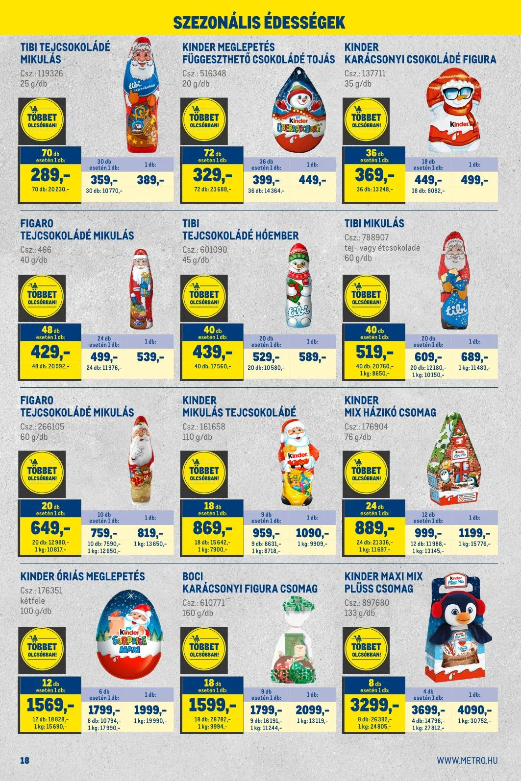 Metro akciós újság Kiskereskedoknek 10.01–10.31 – 10. oldal