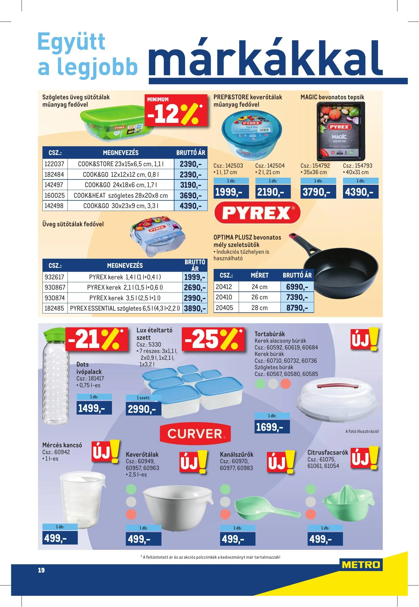 Metro akciós újság Markak 03.17–04.06 – 19. oldal