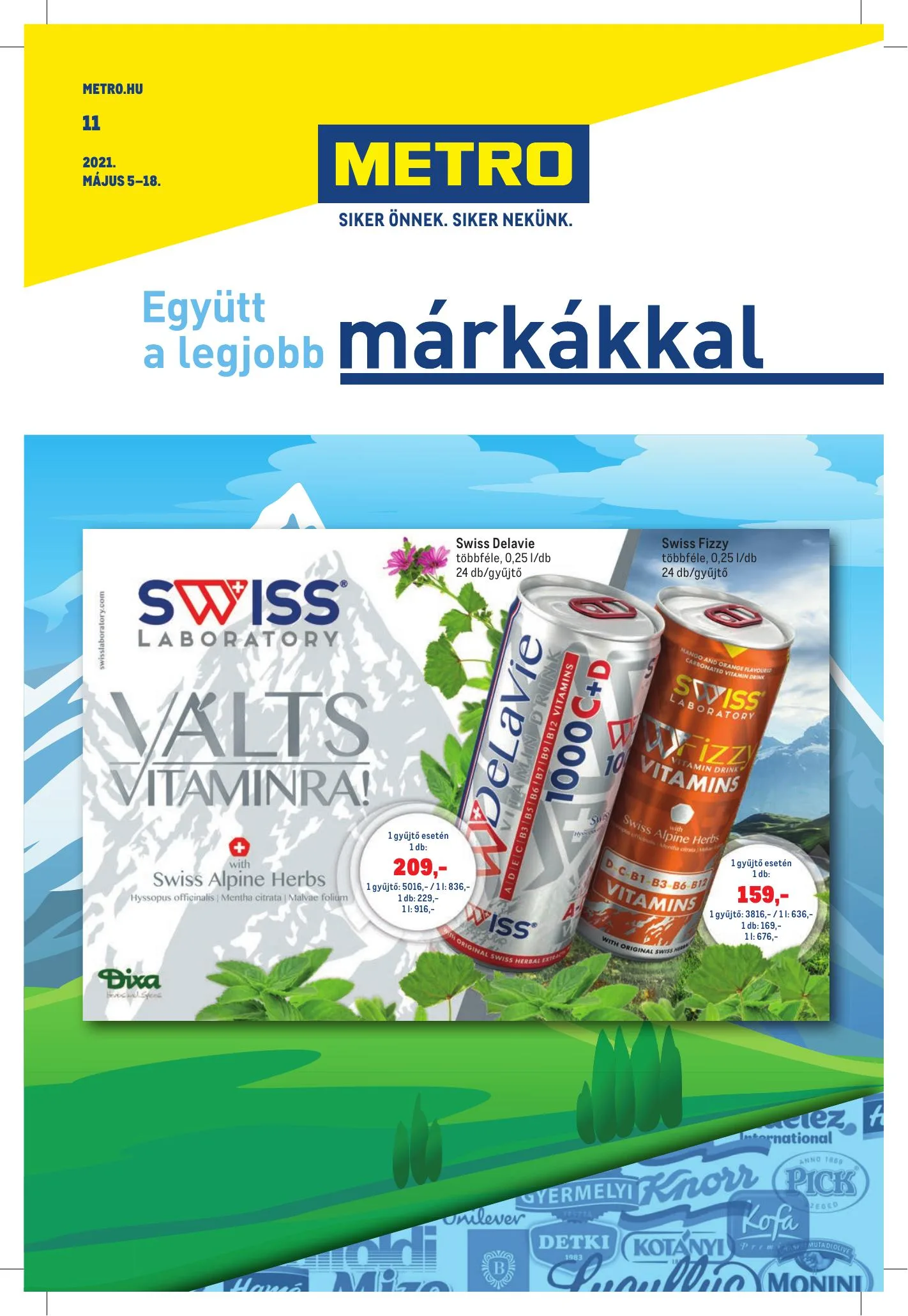 Metro akciós újság Markak 05.05–05.18