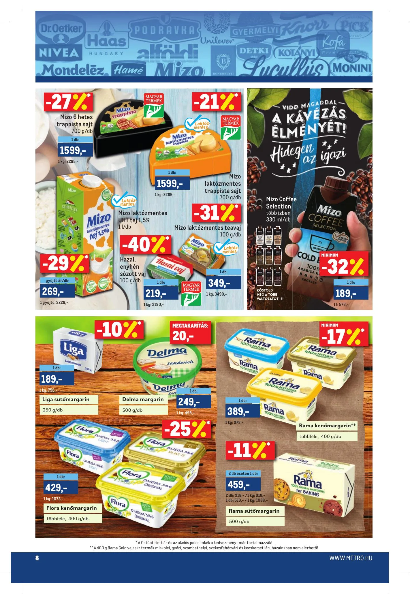 Metro akciós újság Markak 05.05–05.18 – 8. oldal