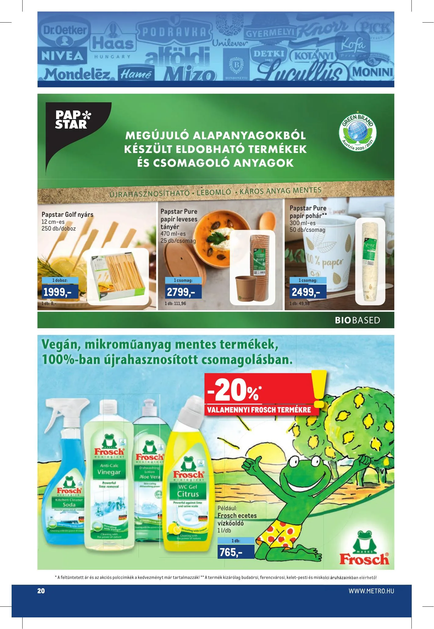 Metro akciós újság Markak 12.01–12.14 – 20. oldal