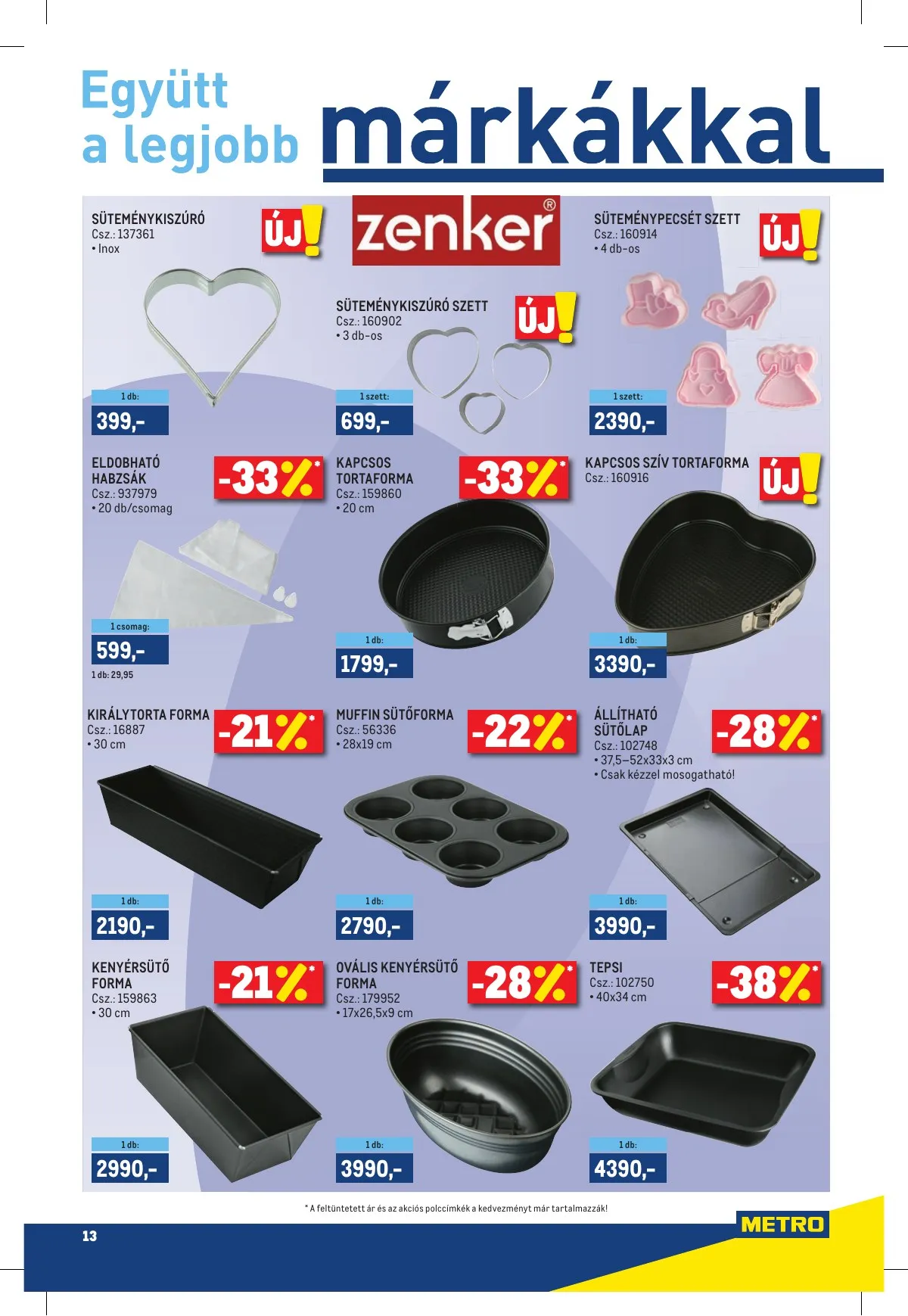 Metro akciós újság Markak 01.19–01.19 – 13. oldal