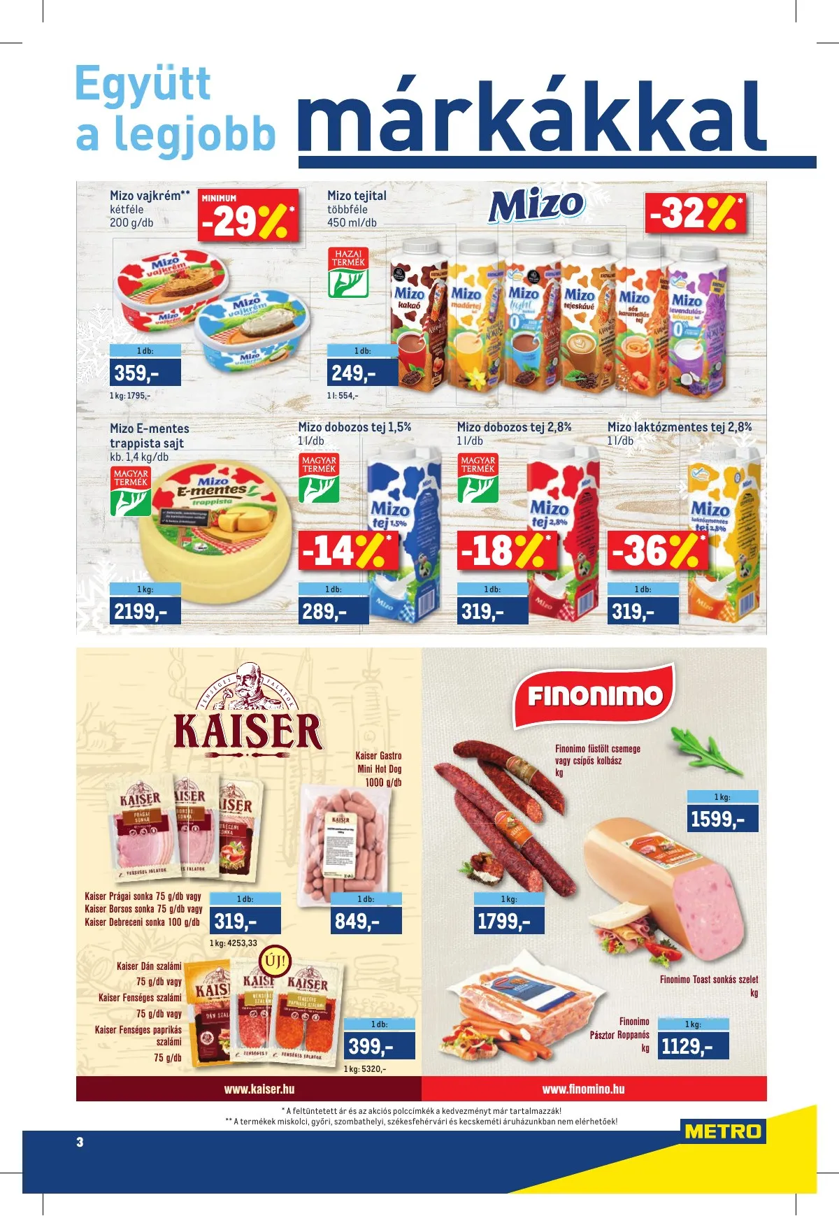 Metro akciós újság Markak 01.19–01.19 – 3. oldal