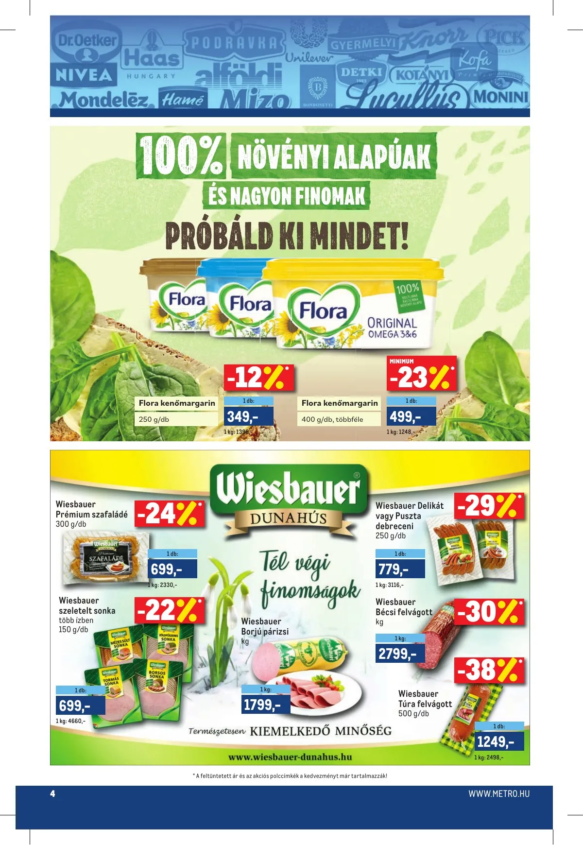 Metro akciós újság Markak 02.16–03.01 – 4. oldal