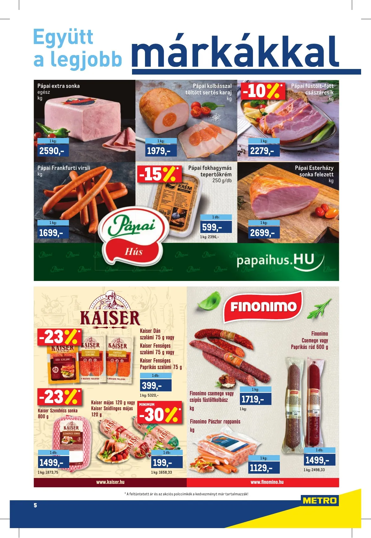Metro akciós újság Markak 02.16–03.01 – 5. oldal