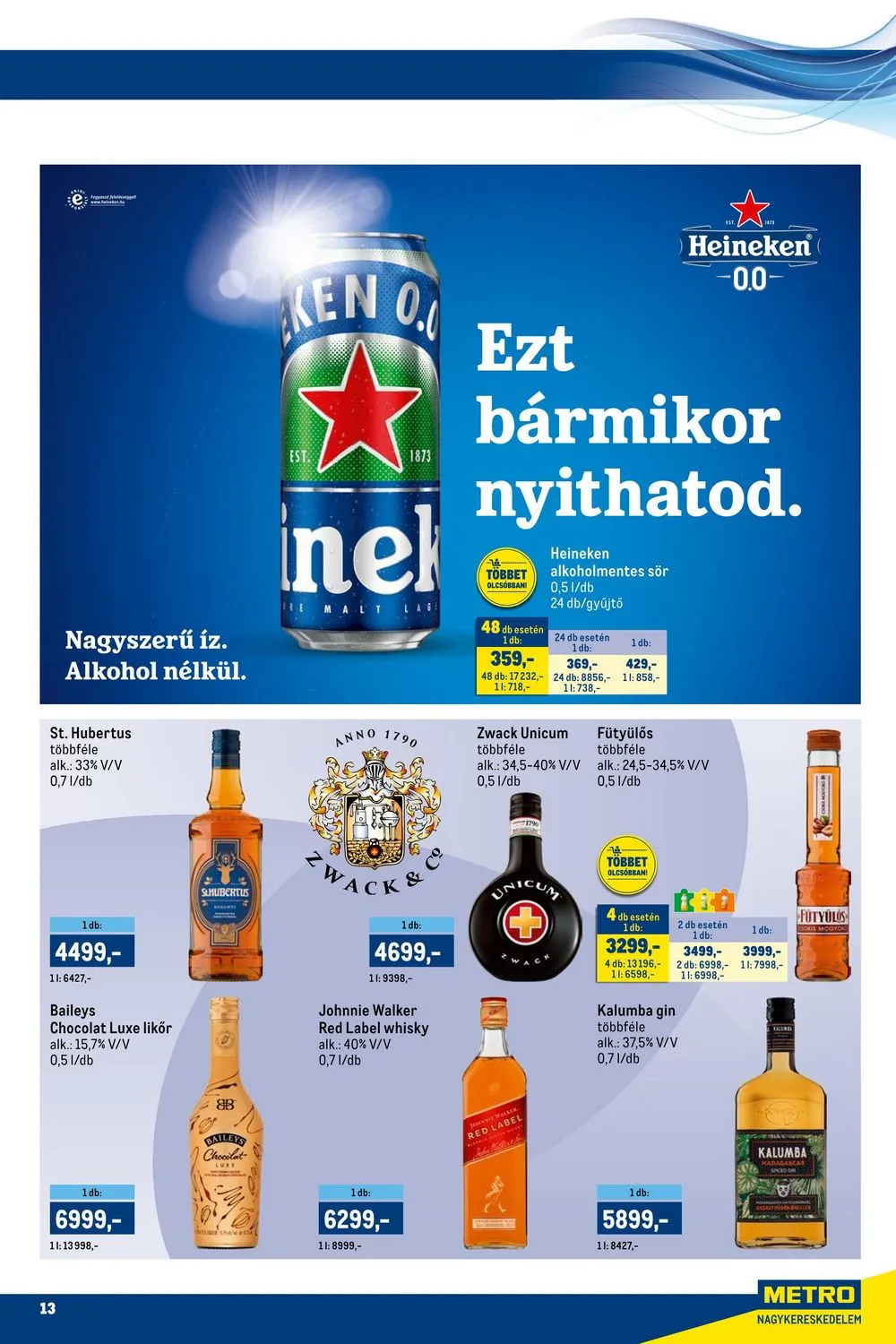 Metro akciós újság Markak 02.01–02.14 – 13. oldal
