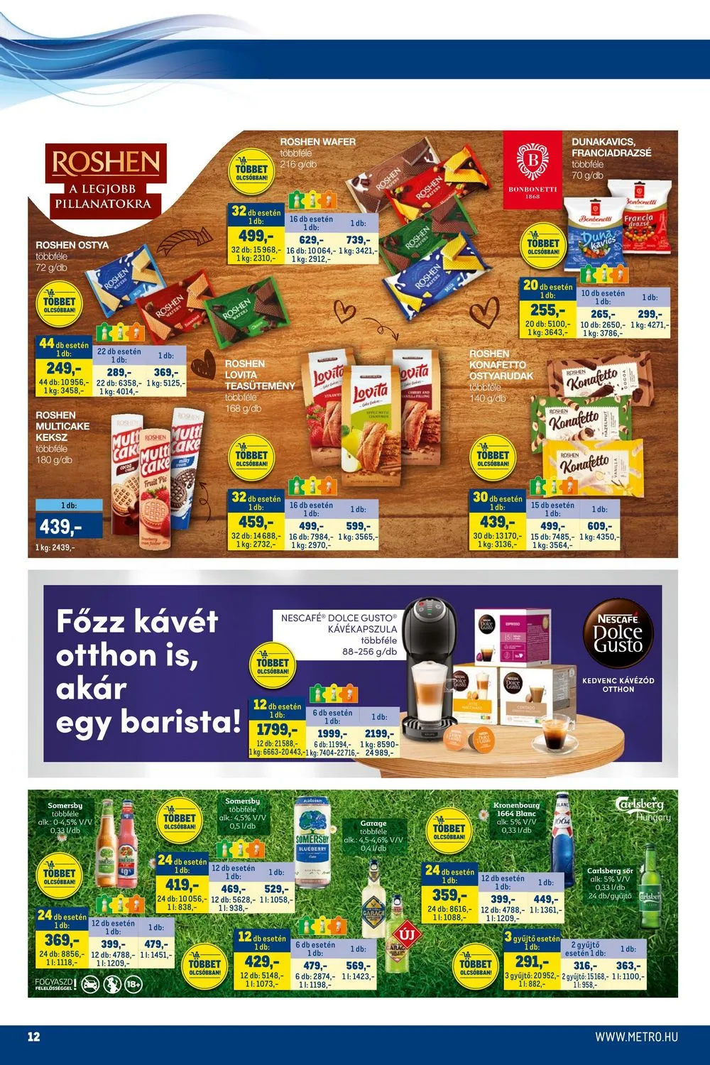 Metro akciós újság Markak 07.01–07.14 – 12. oldal
