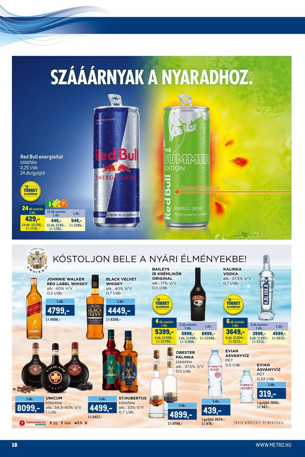 Metro akciós újság Markak 07.01–07.14 – 18. oldal