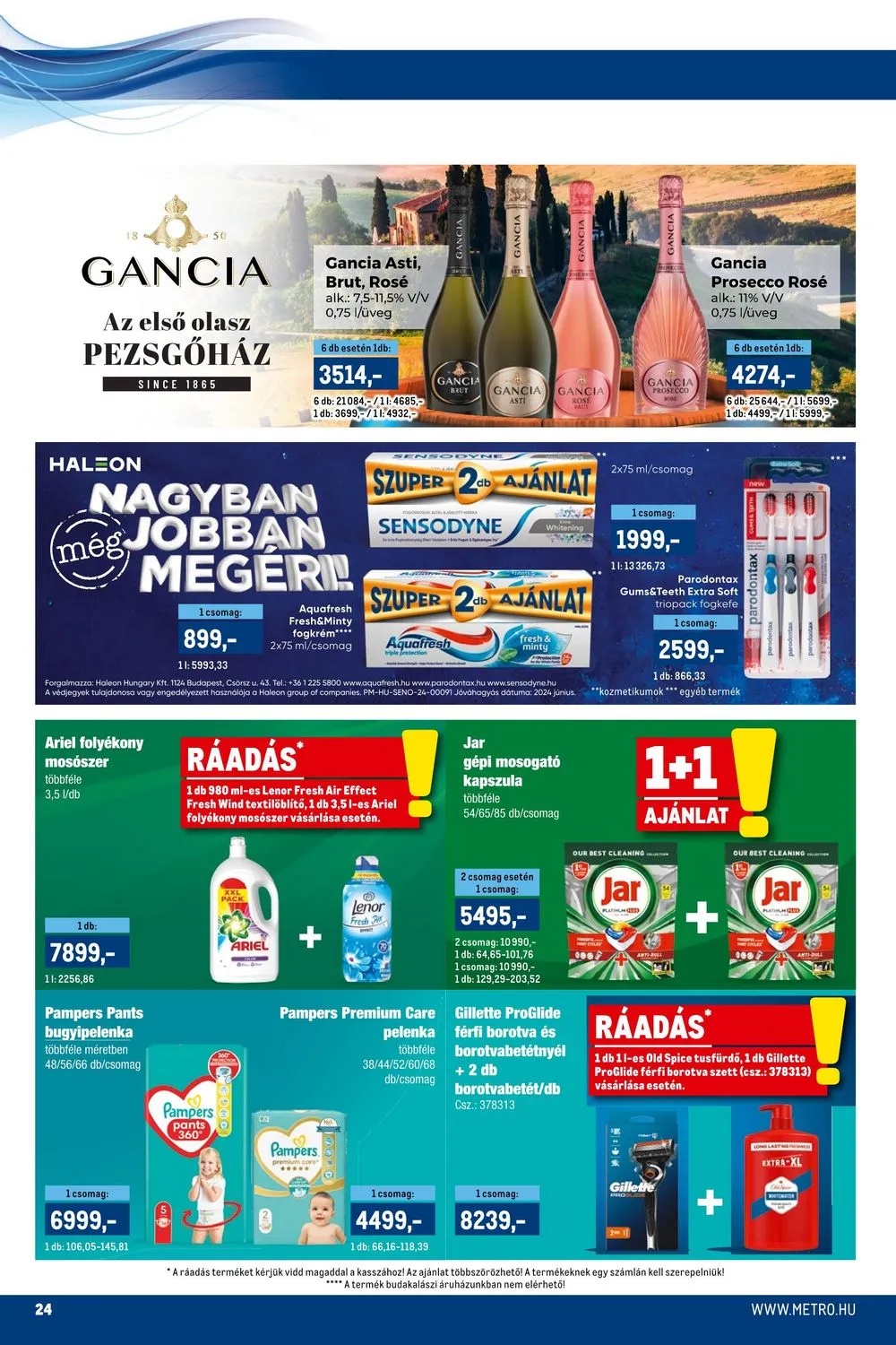 Metro akciós újság Markak 08.01–08.14 – 24. oldal