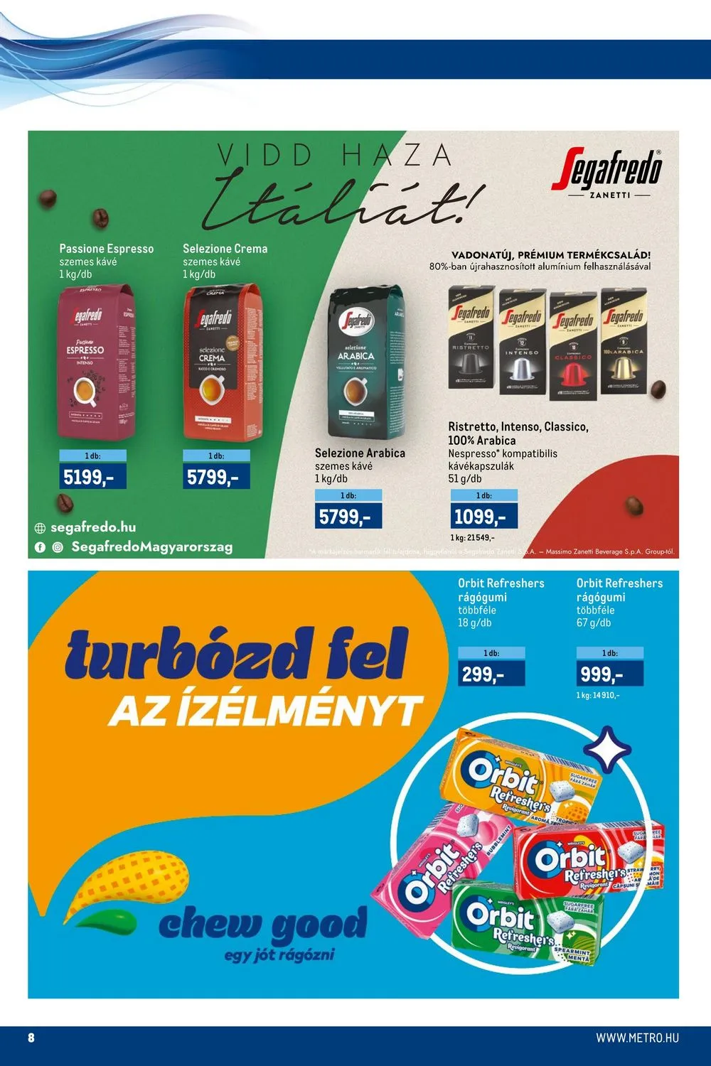 Metro akciós újság Markak 08.01–08.14 – 8. oldal
