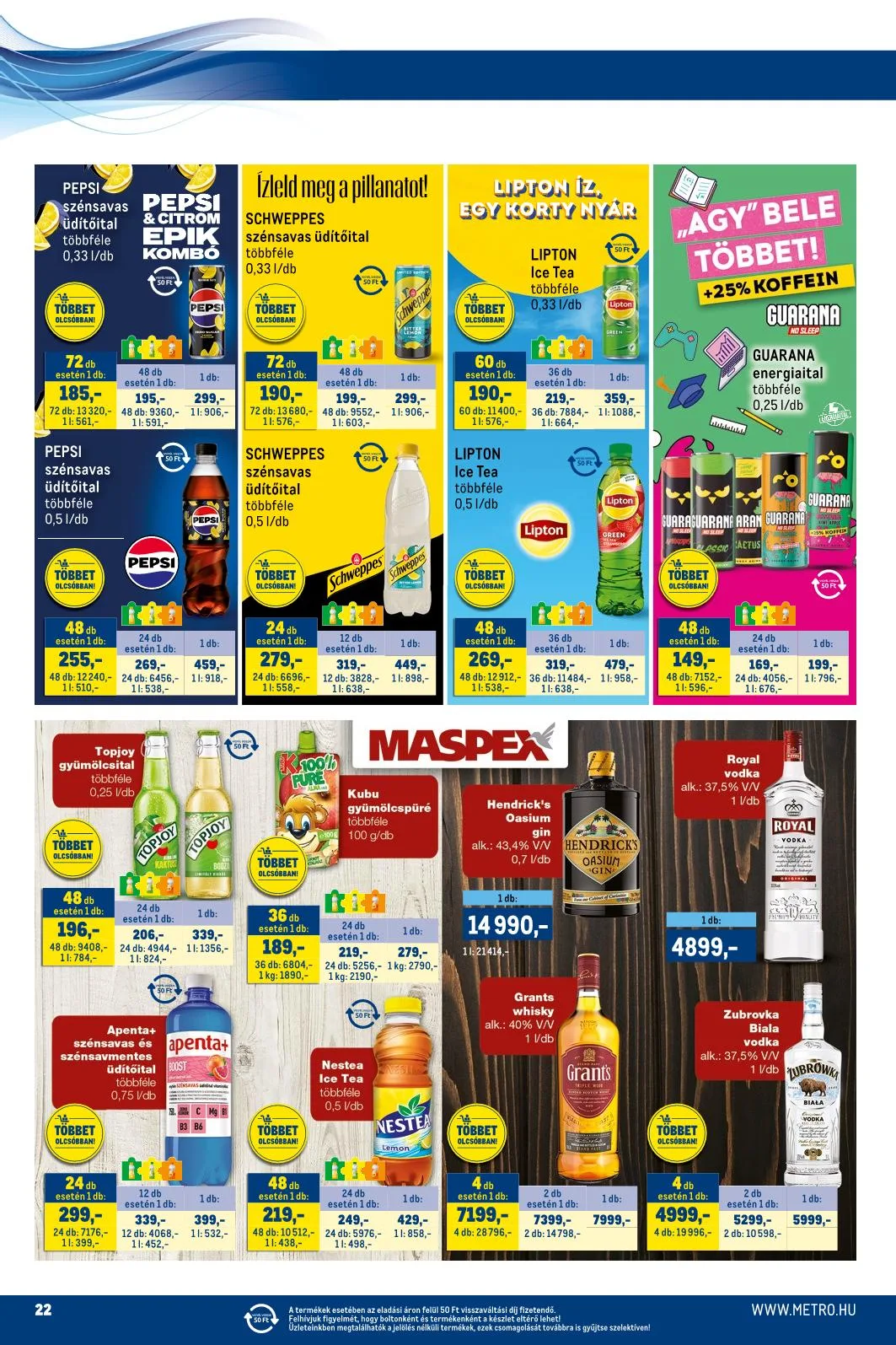 Metro akciós újság Markak 08.01–08.14 – 15. oldal