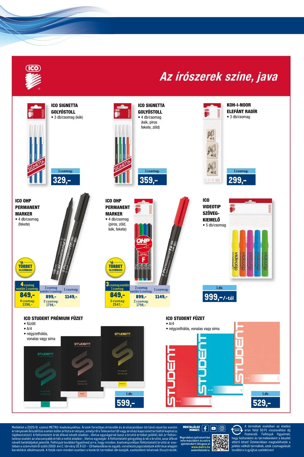 Metro akciós újság Markak 08.01–08.14 – 28. oldal