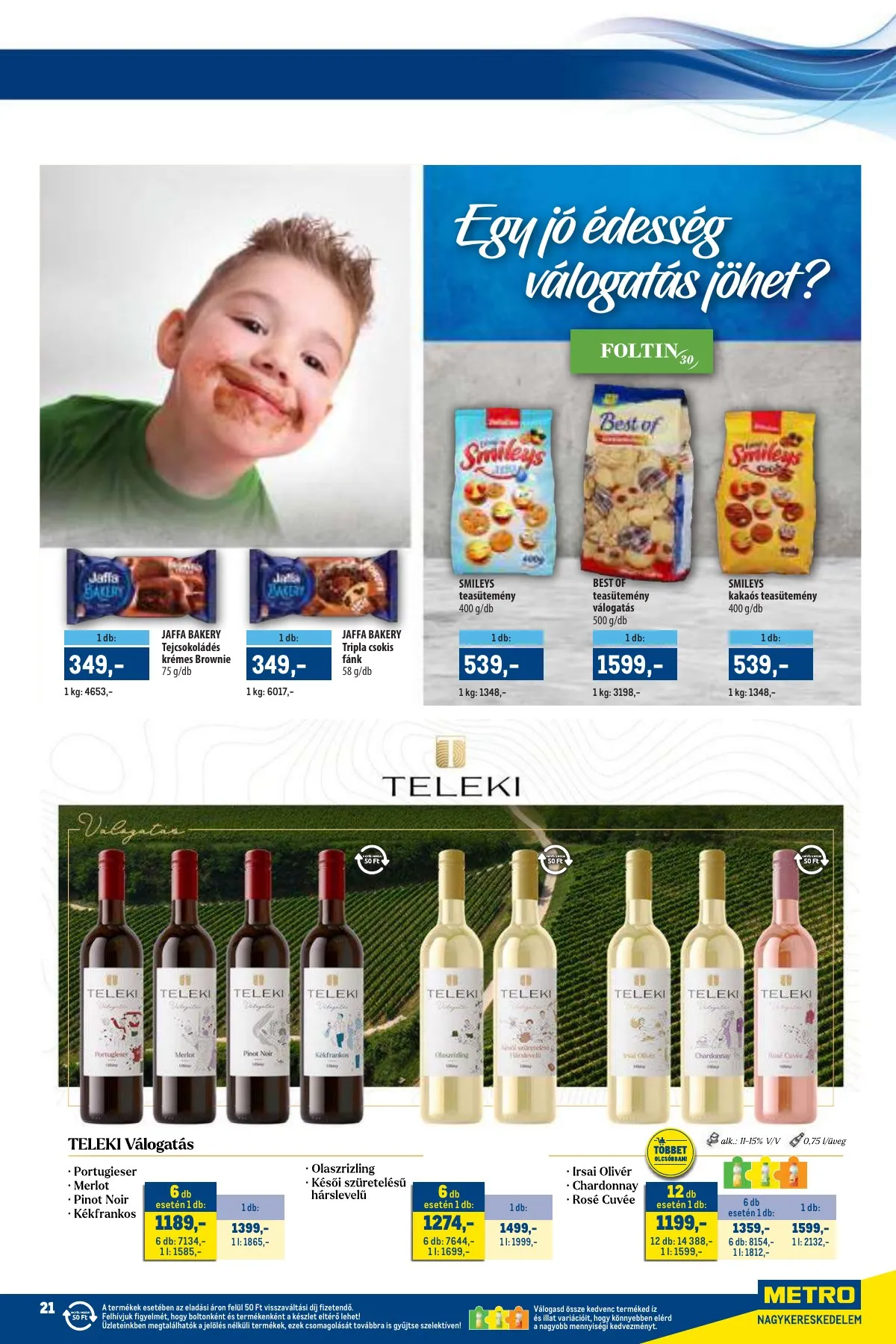 Metro akciós újság Markak 05.02–05.15 – 21. oldal