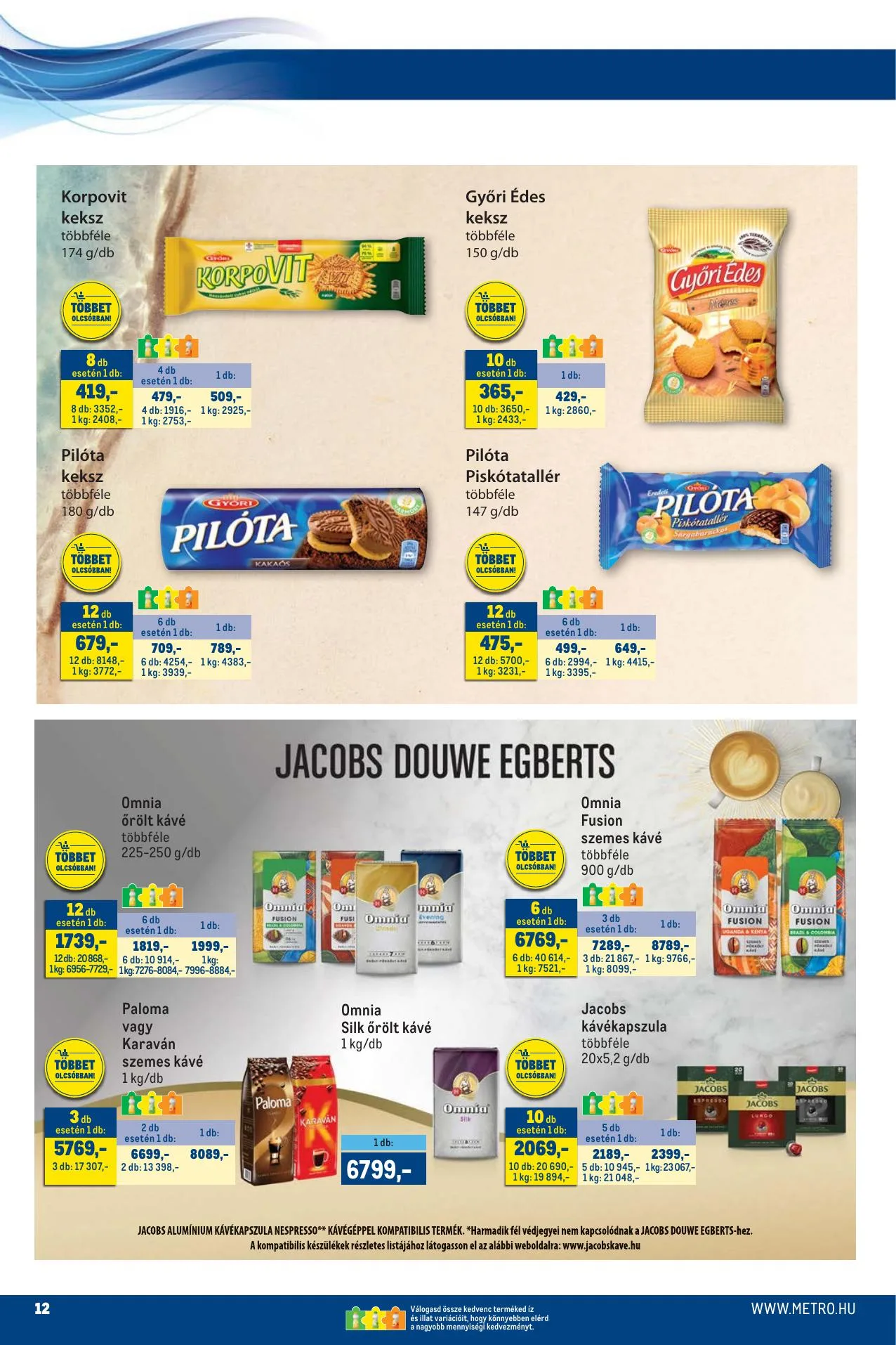 Metro akciós újság Markak 06.01–06.15 – 12. oldal