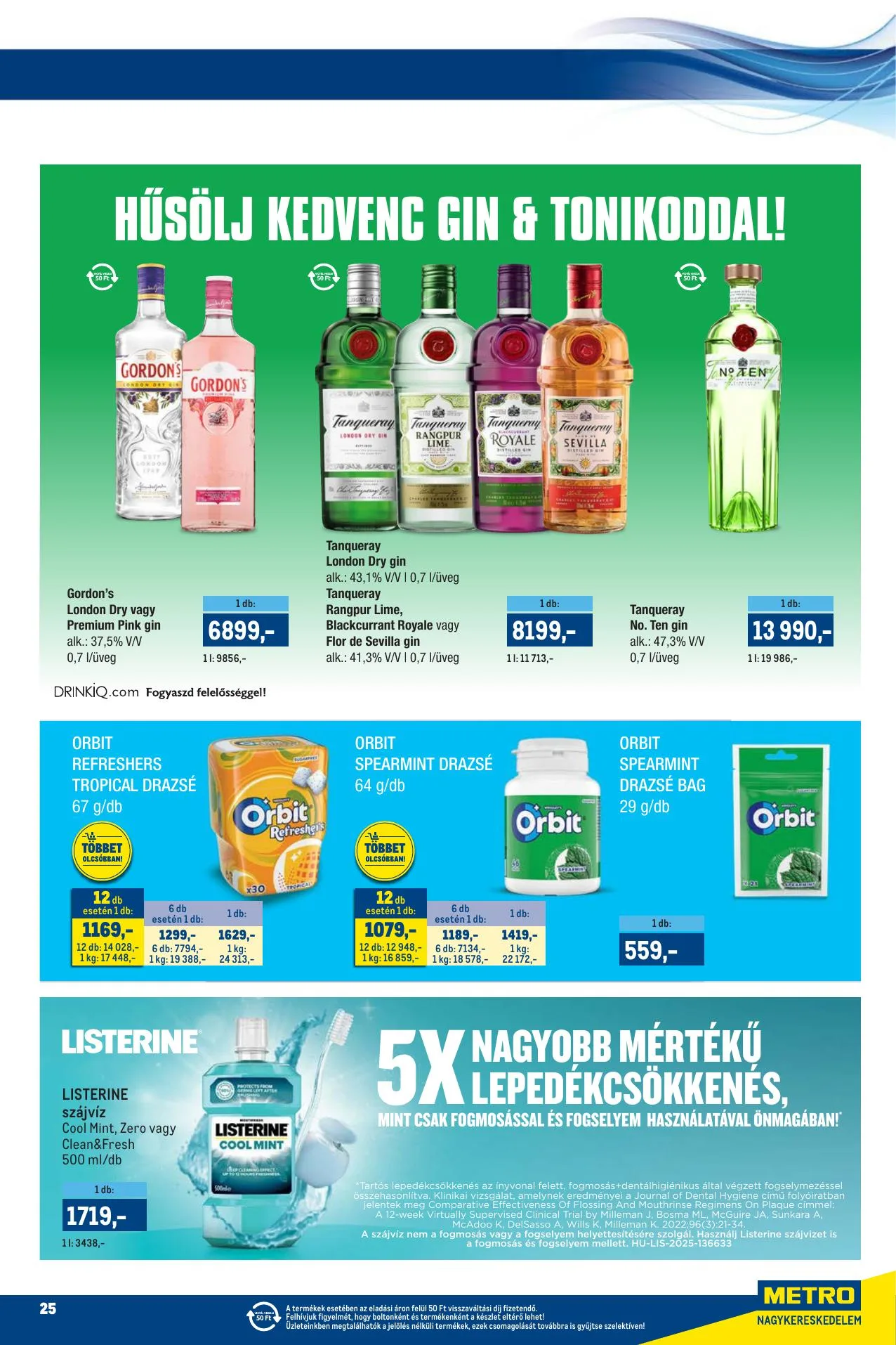Metro akciós újság Markak 06.01–06.15 – 25. oldal