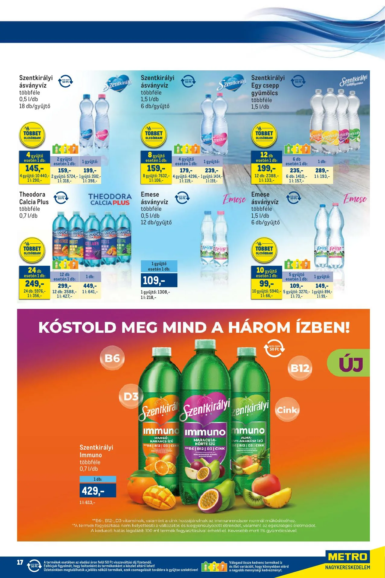 Metro akciós újság Markak 07.01–07.15 – 17. oldal