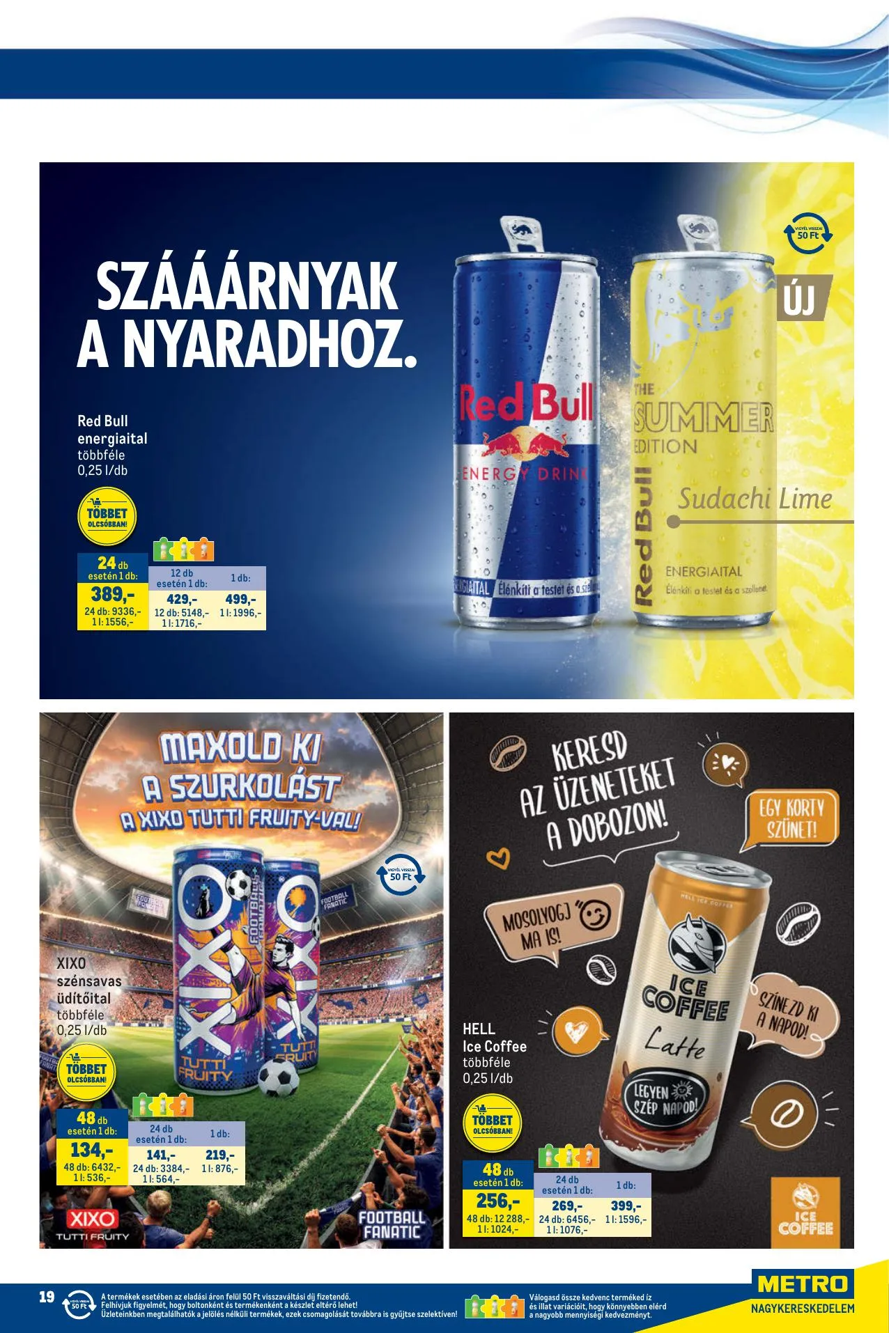 Metro akciós újság Markak 07.01–07.15 – 19. oldal