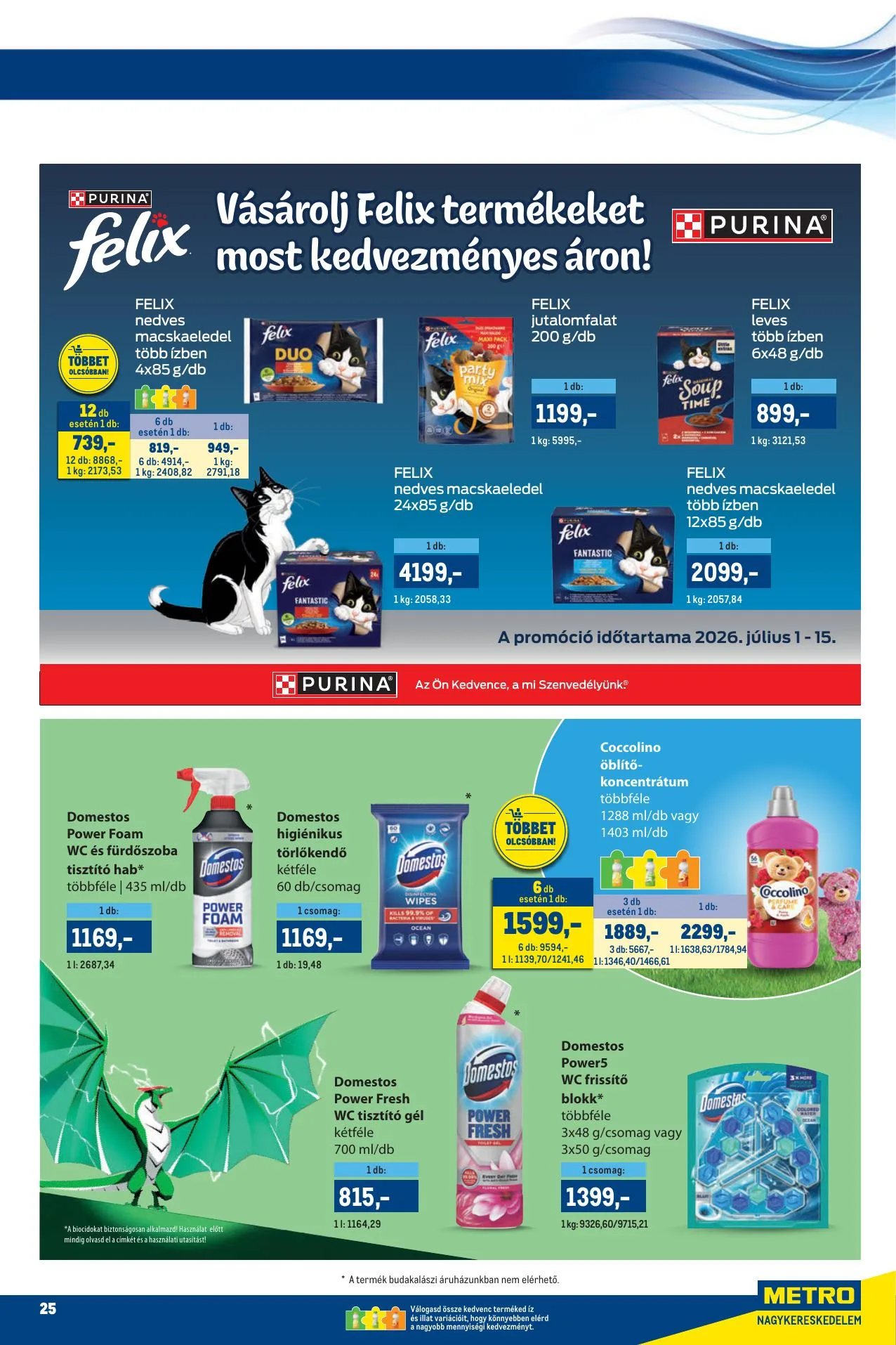 Metro akciós újság Markak 07.01–07.15 – 25. oldal