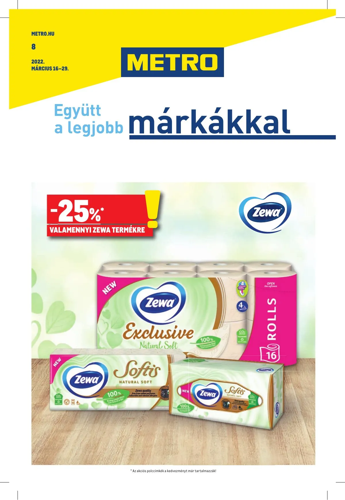 Metro akciós újság Markek 03.16–03.29