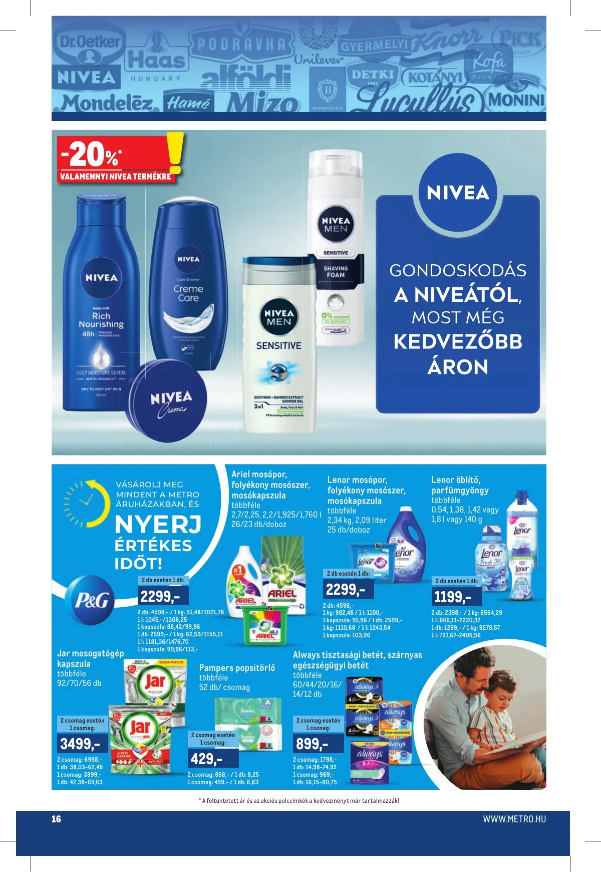 Metro akciós újság Markek 03.16–03.29 – 16. oldal