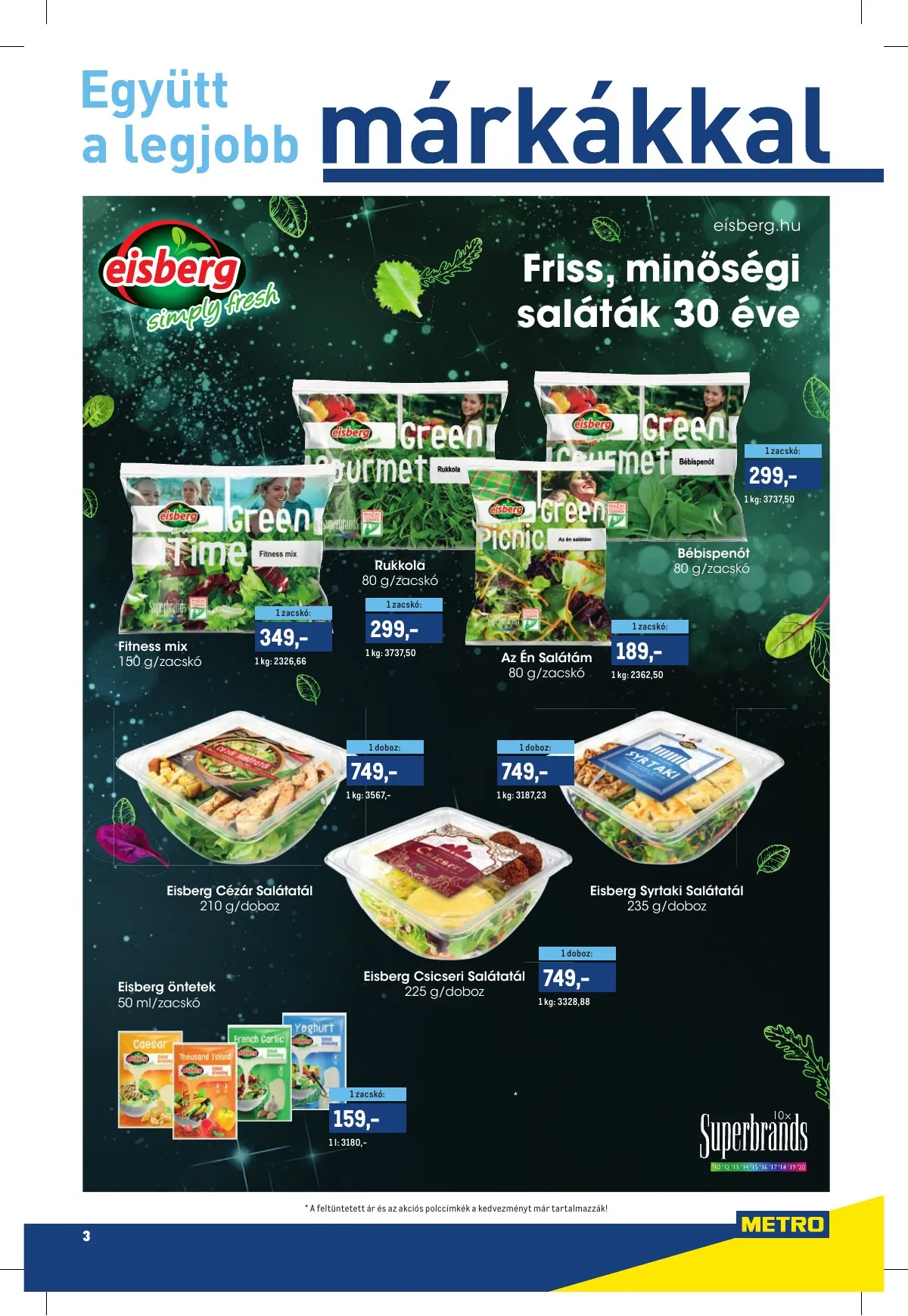 Metro akciós újság Markek 03.16–03.29 – 3. oldal