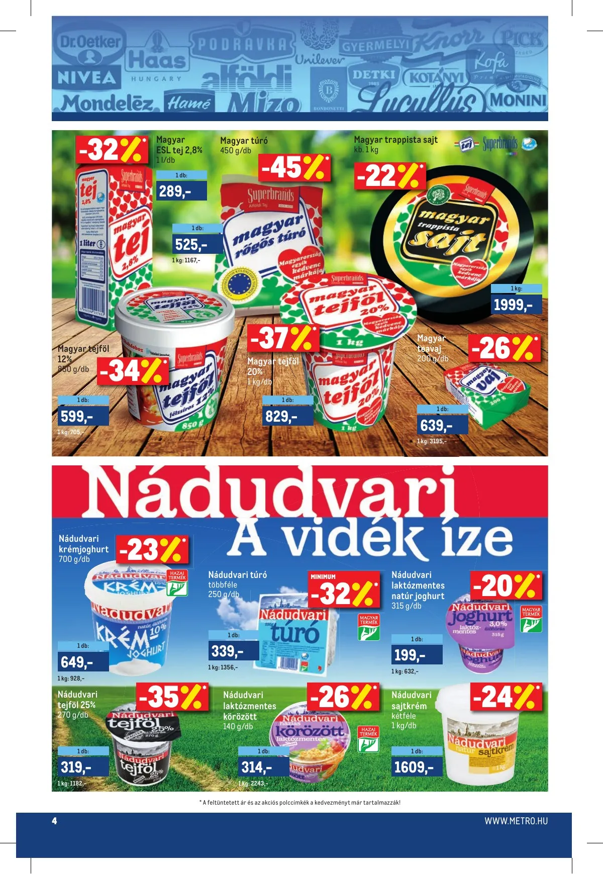 Metro akciós újság Markek 03.16–03.29 – 4. oldal
