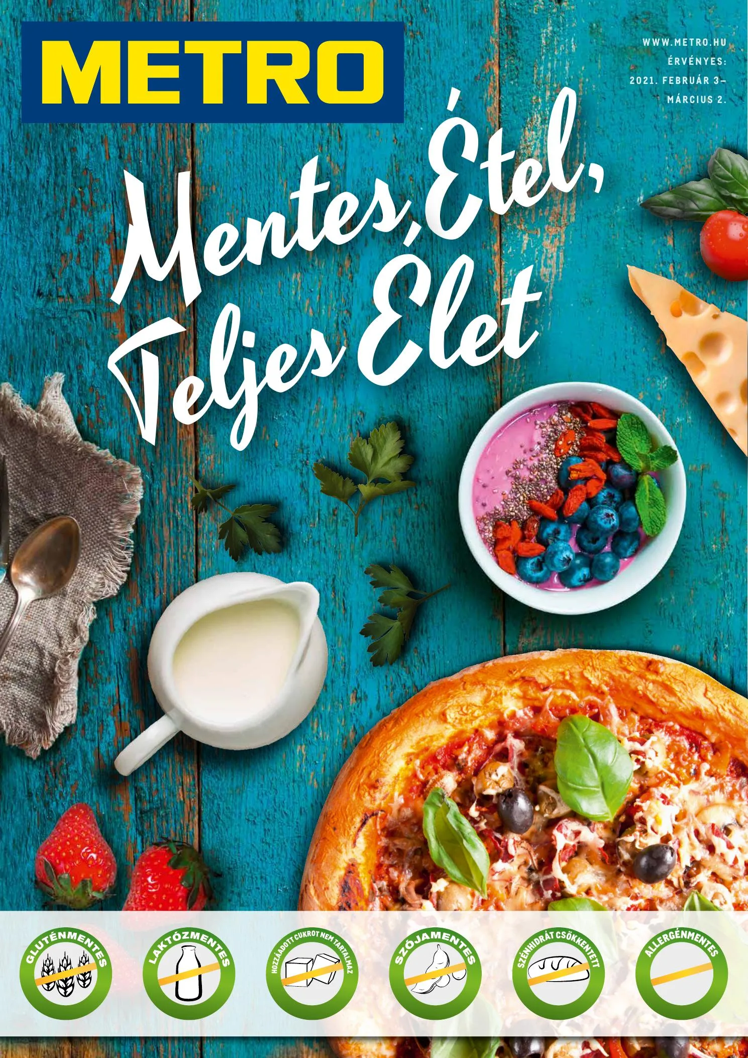Metro akciós újság Mentes Elet 02.03–03.02