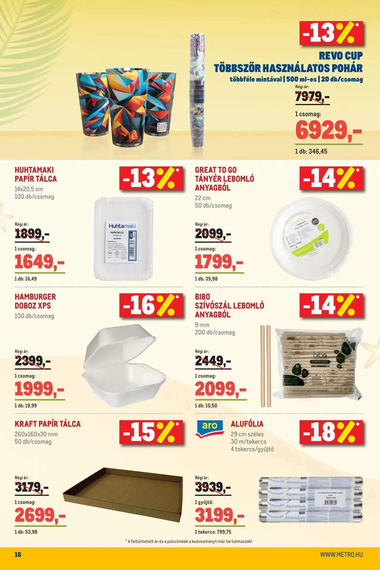 Metro akciós újság Nyar 06.01–06.30 – 16. oldal
