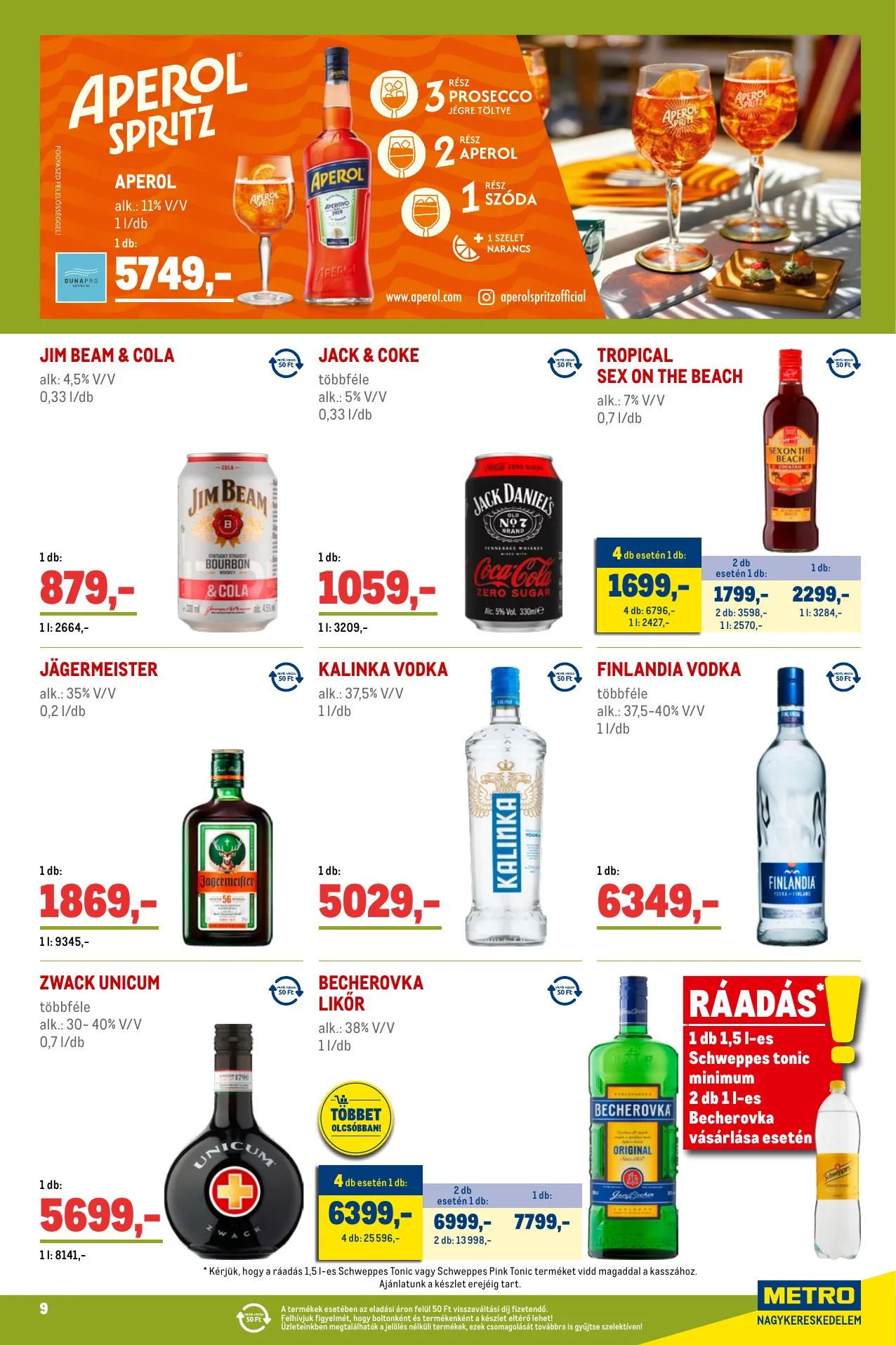 Metro akciós újság Nyari 07.01–07.31 – 9. oldal
