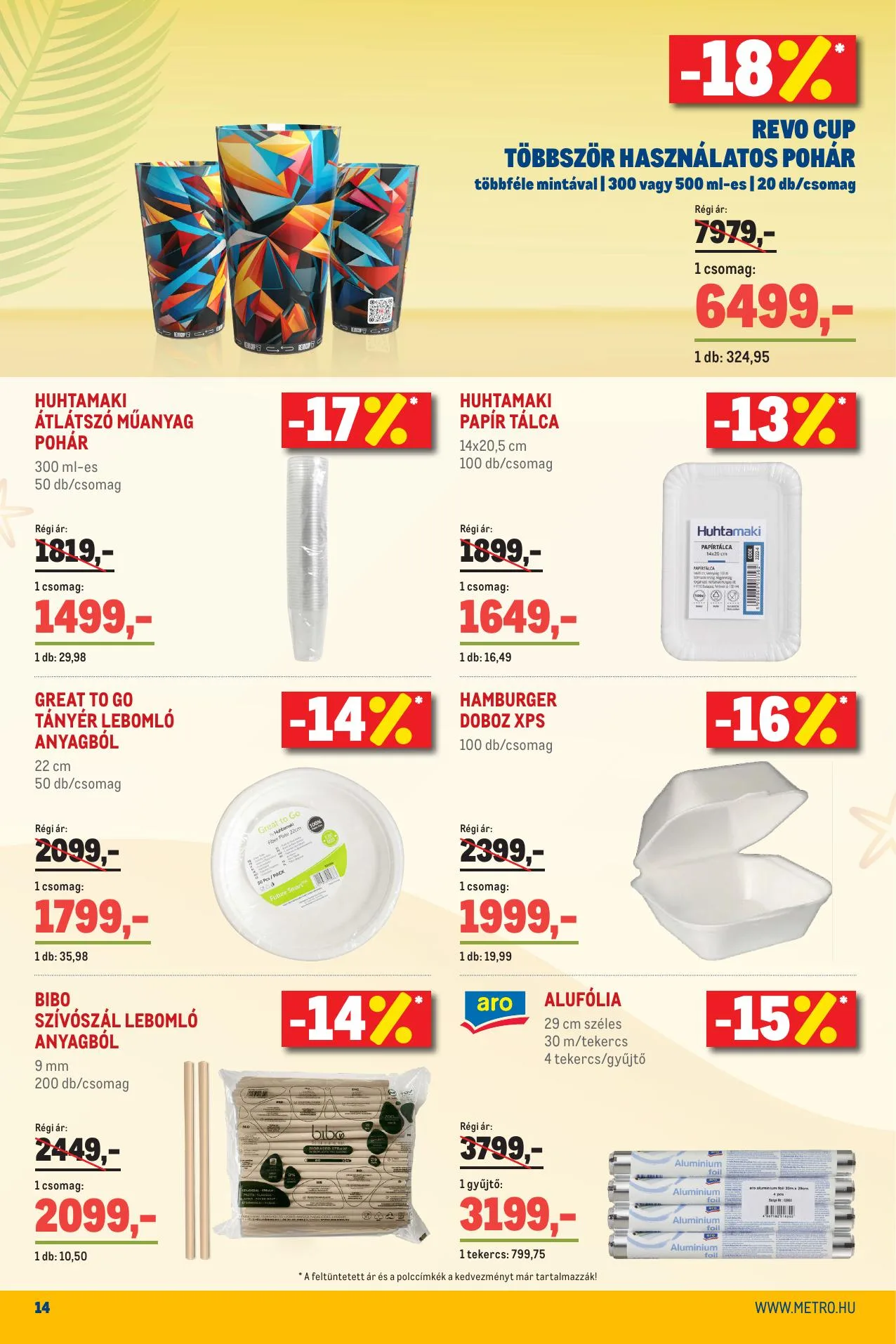 Metro akciós újság Nyari 07.01–07.31 – 14. oldal