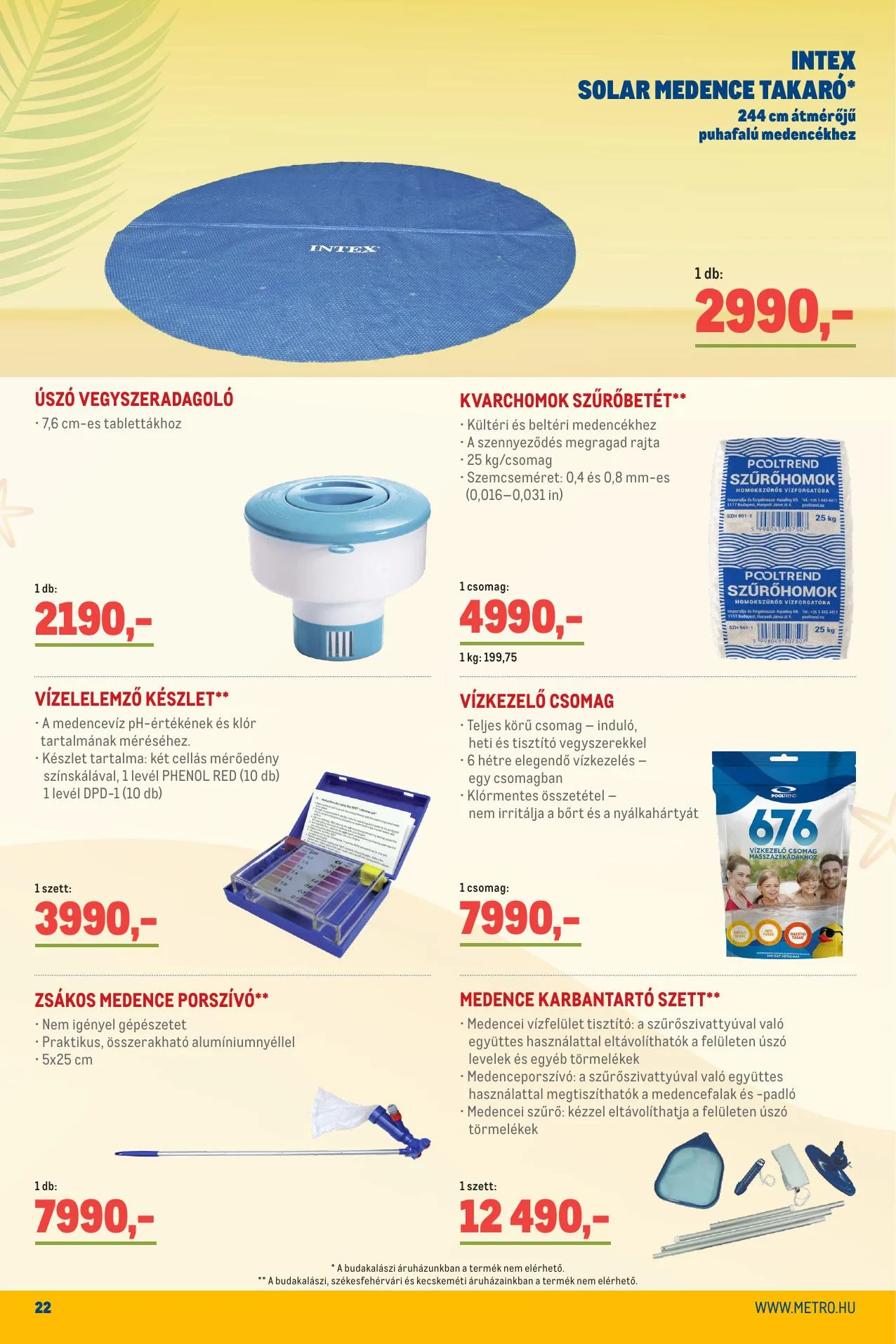Metro akciós újság Nyari 07.01–07.31 – 22. oldal