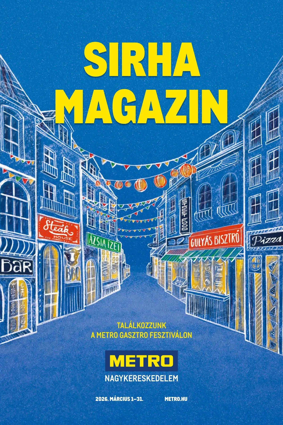 Metro akciós újság Sirha magazin 03.01–03.31